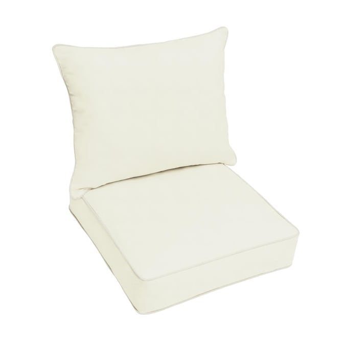 Mozaic Company Sunbrella Canvas Natural, Pier 1 Imports Patio Chair Cushions