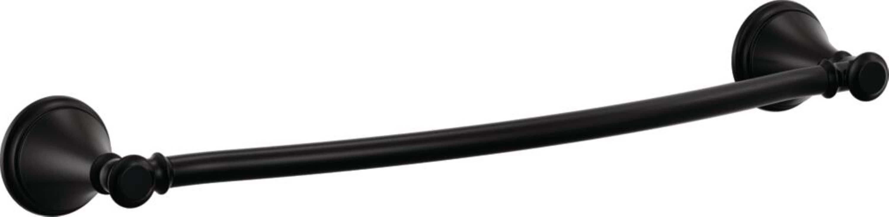 Delta Cassidy Chrome Wall mount Single Towel Bar