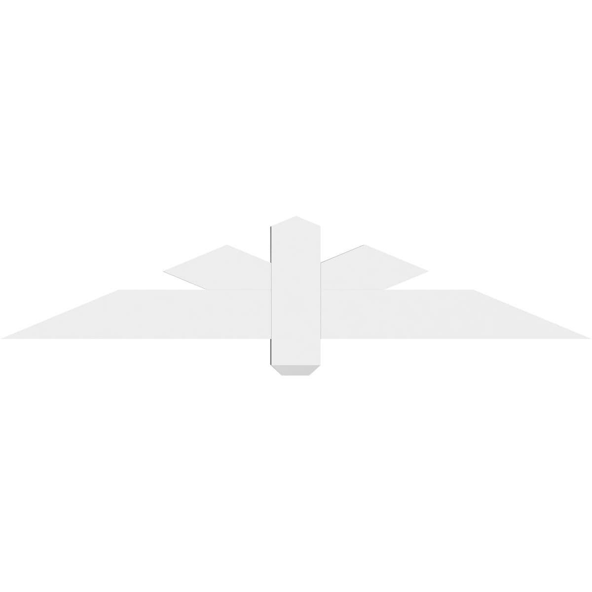 Ekena Millwork GBP048X10X0204KEN00 Exterior-Brackets-Braces - View #2