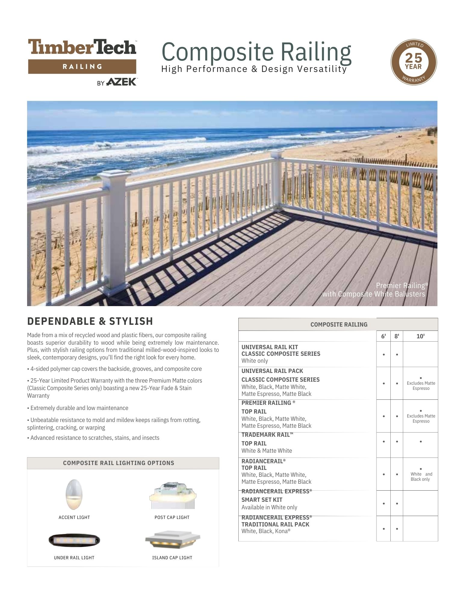 AZEK A55X55PCV54W Deck-Posts - View #5