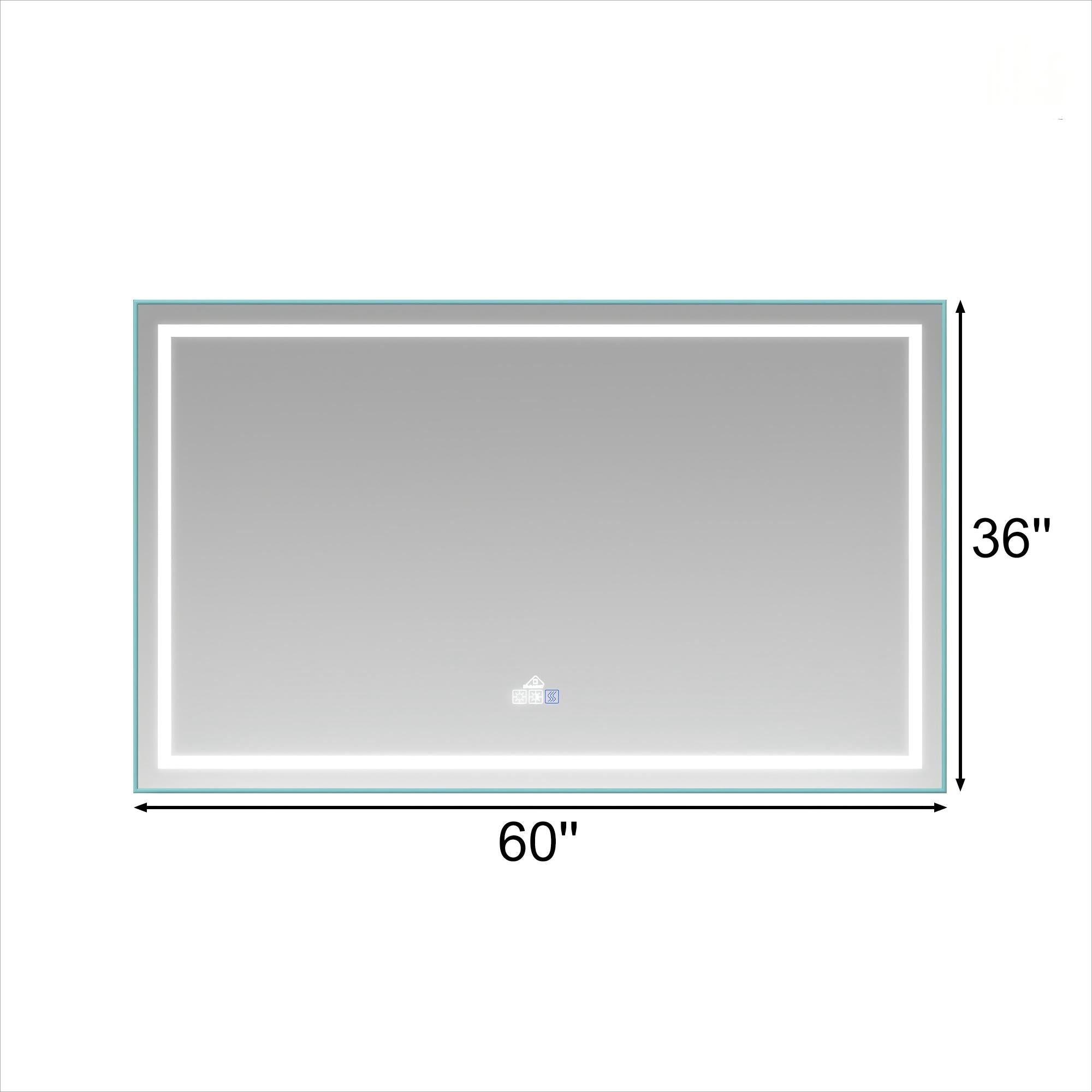 Vanityfus VFD4-60X36 Framed-Bath-Mirrors - View #3