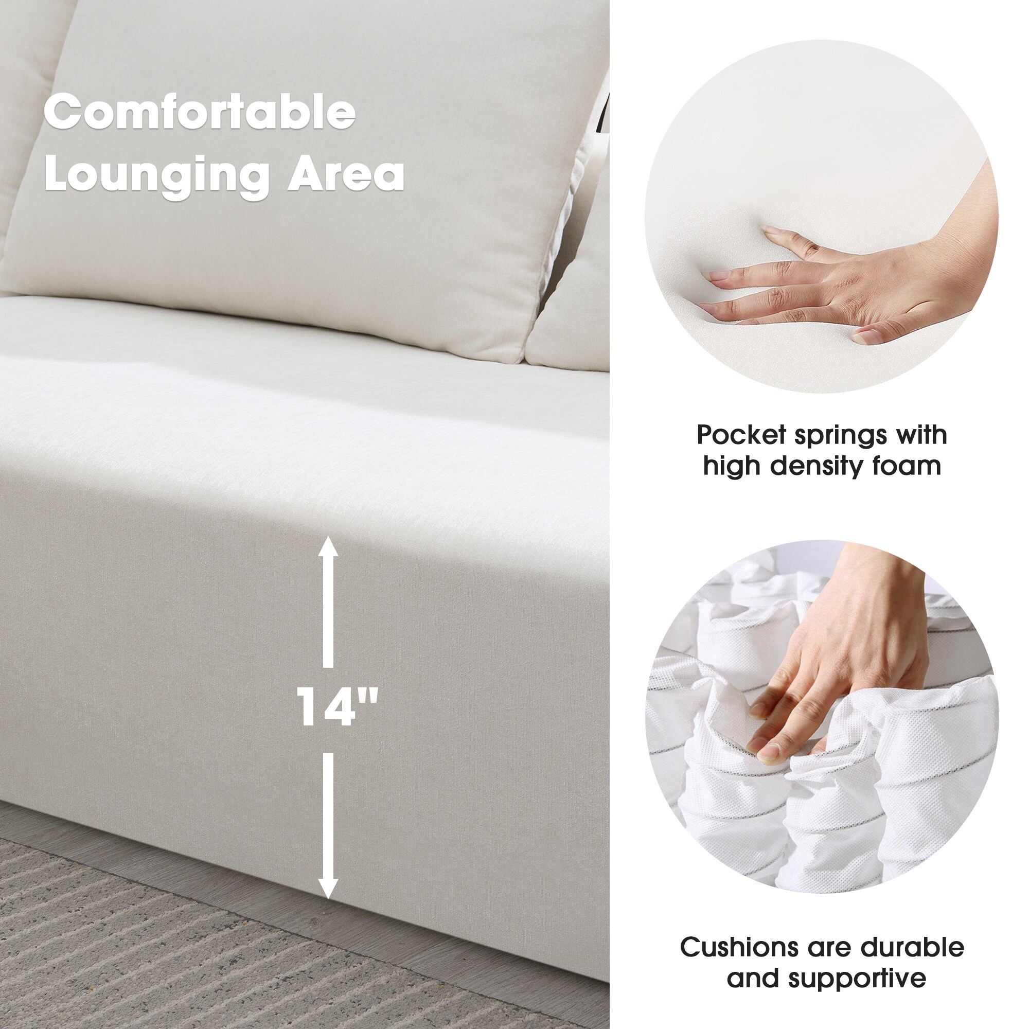 GZMR GZ-GN3448K Sofas-Loveseats - View #7