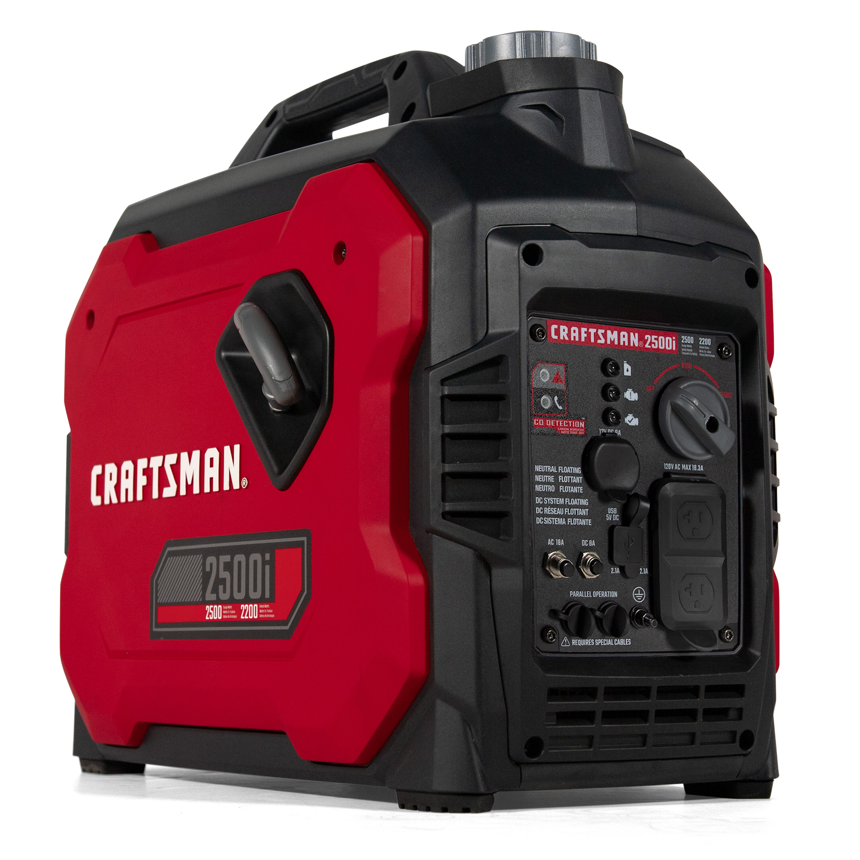 CRAFTSMAN CMX 2500-Watt Single Fuel (Gasoline) Inverter Generator CMXGIAC2500I Sansujyuku sansujyuku.com