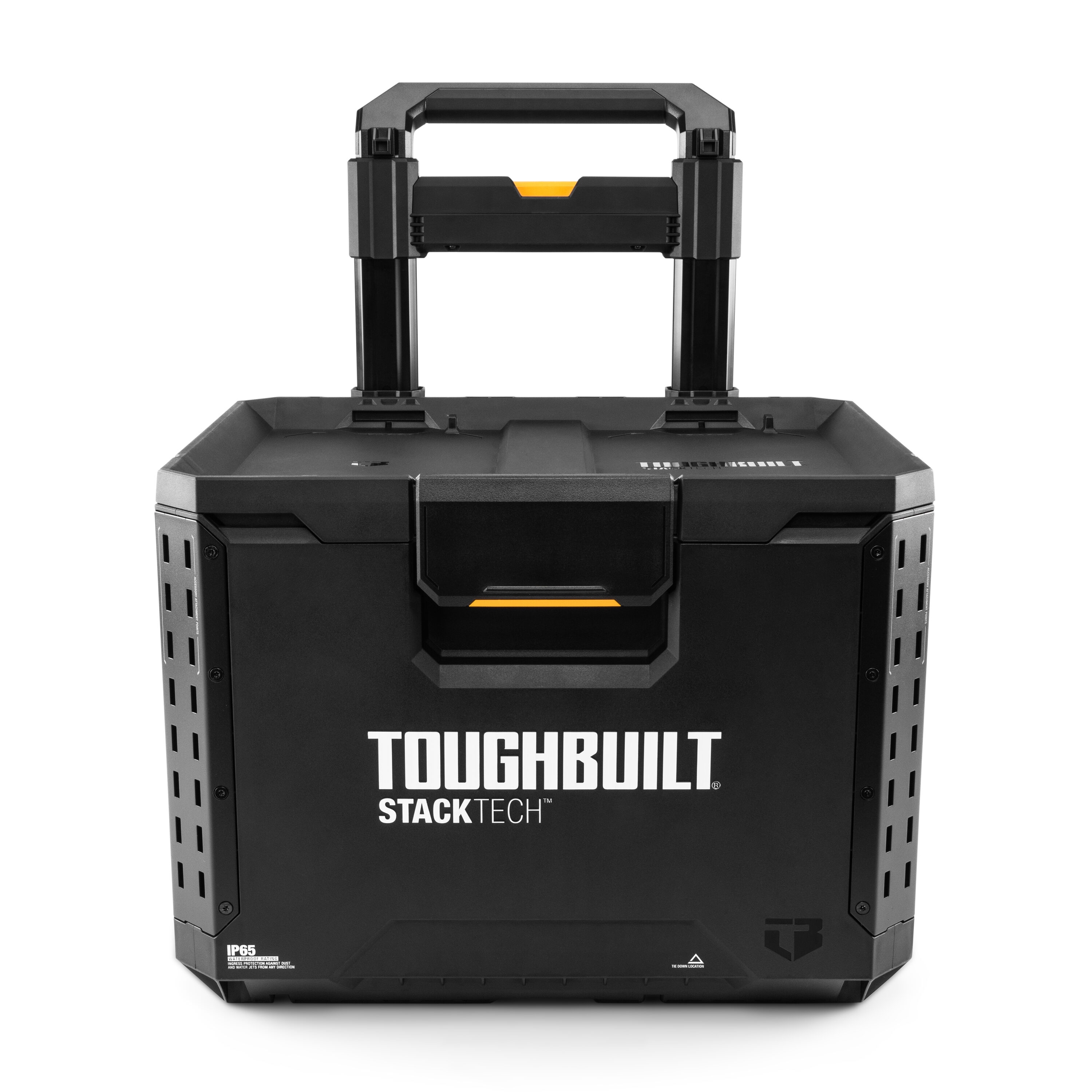 TOUGHBUILT StackTech 22.3-in Black Plastic Wheels Lockable