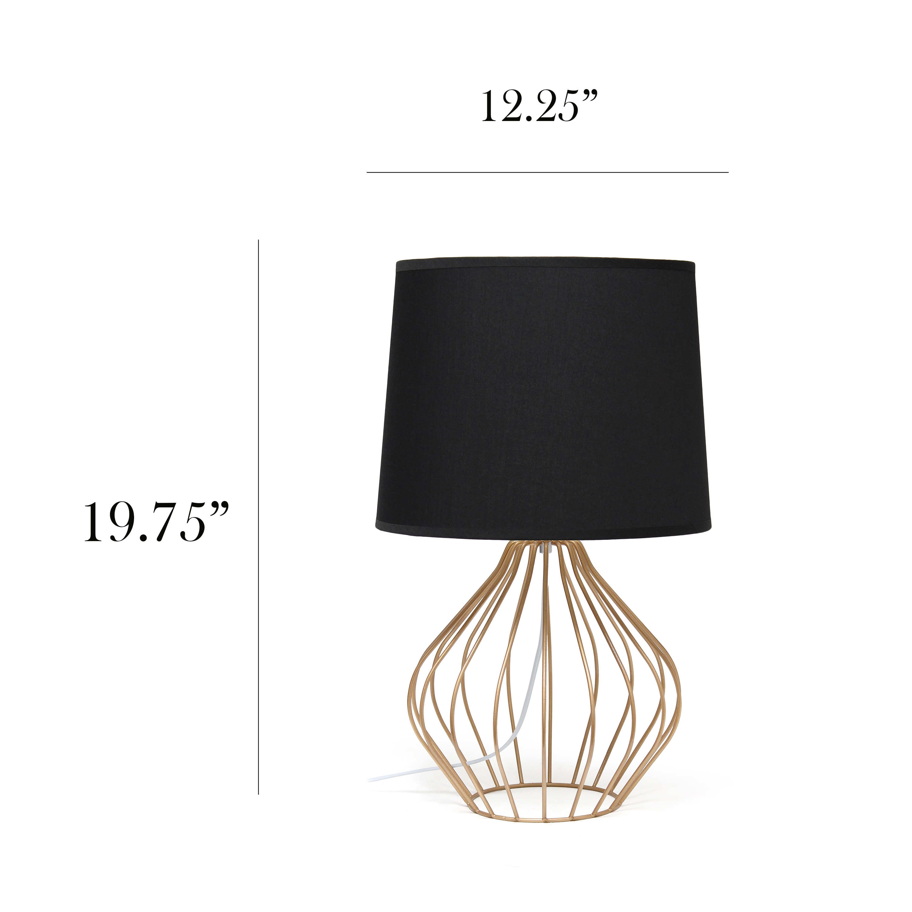 Simple Designs LT2086-BOC Table-Lamps - View #3