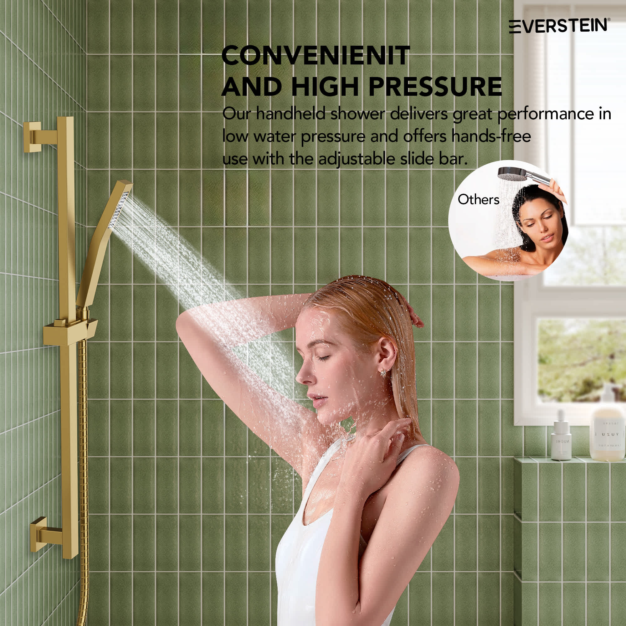 EVERSTEIN SFS-1036-GD10 Tub-Shower-Faucets - View #6