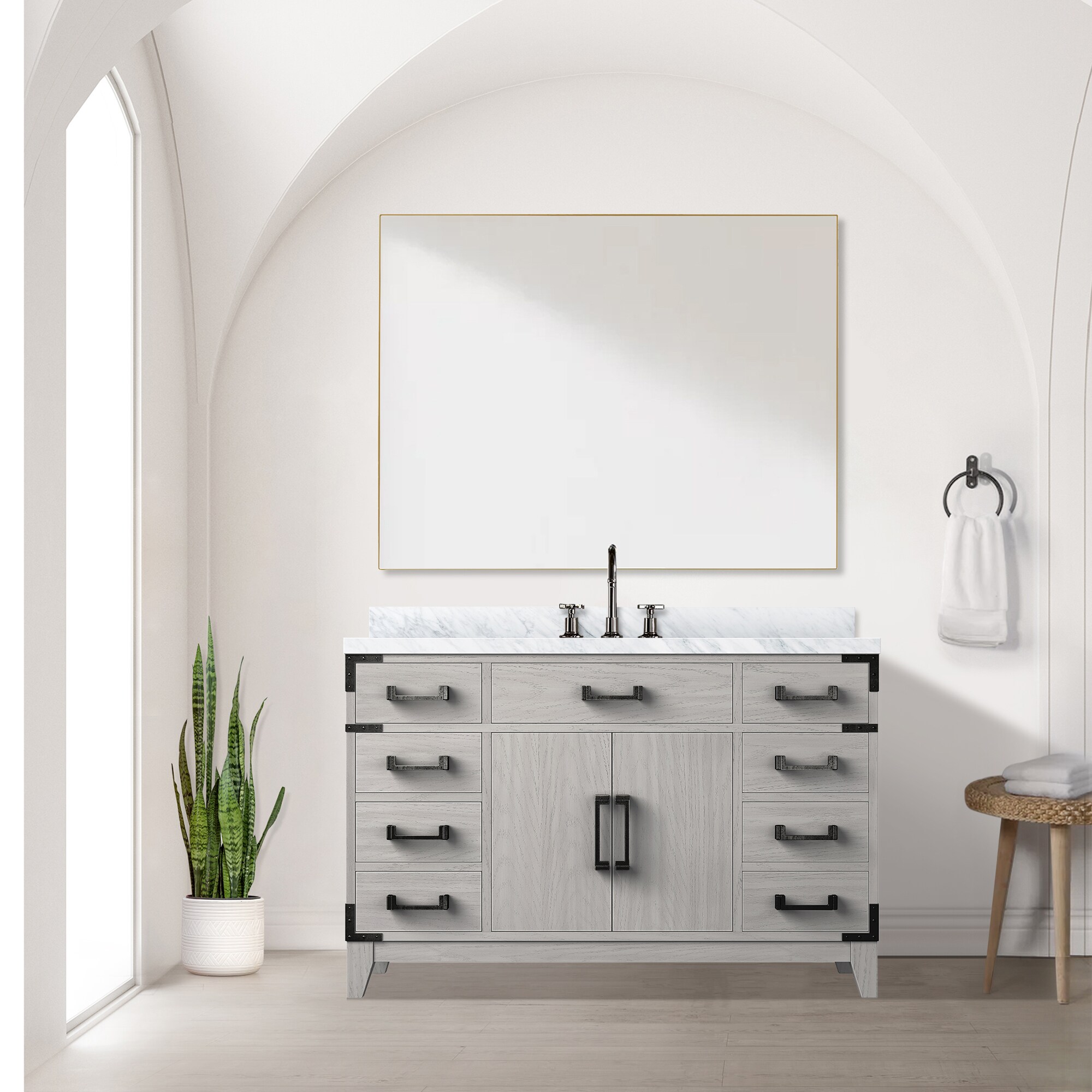 Lexora LVW48SM110 Bath-Vanity-Combo - View #6