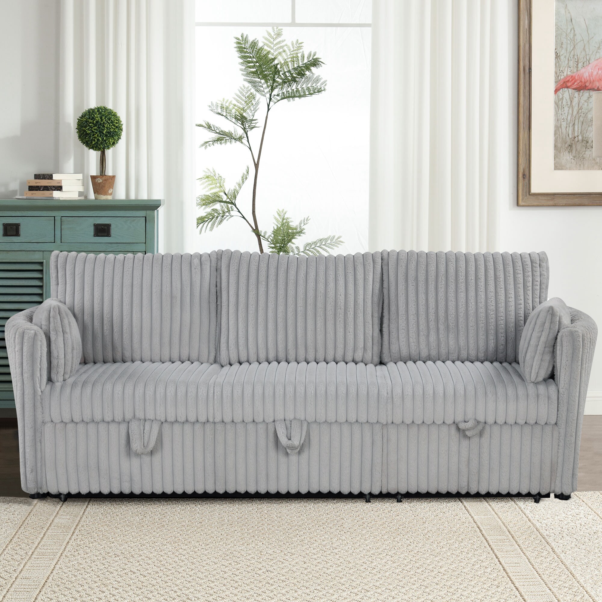 IHOMEadore MDSL64002GY-3SEAT Sofas-Loveseats - View #2