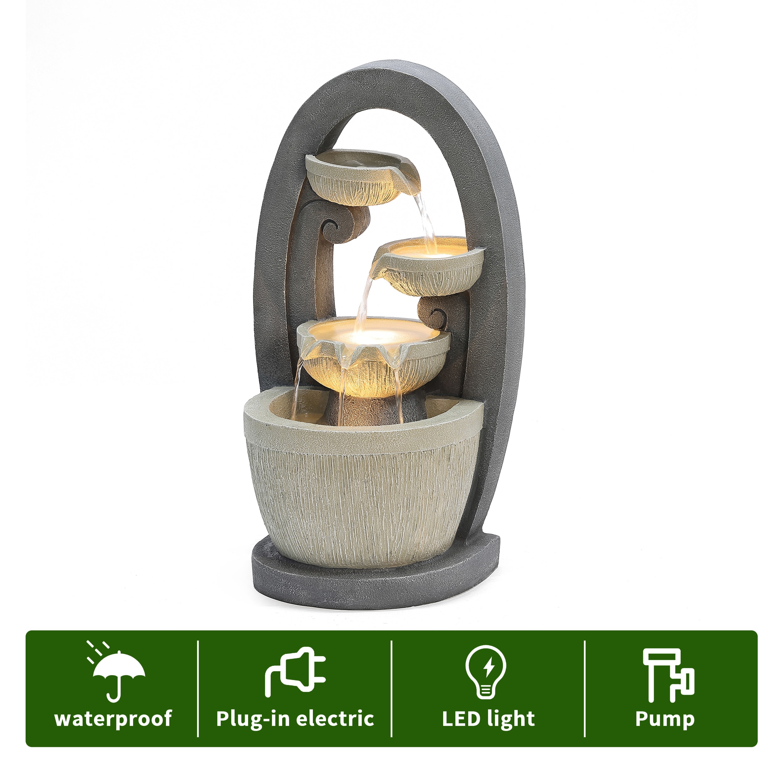 LuxenHome WHF1762 fountains - View #9