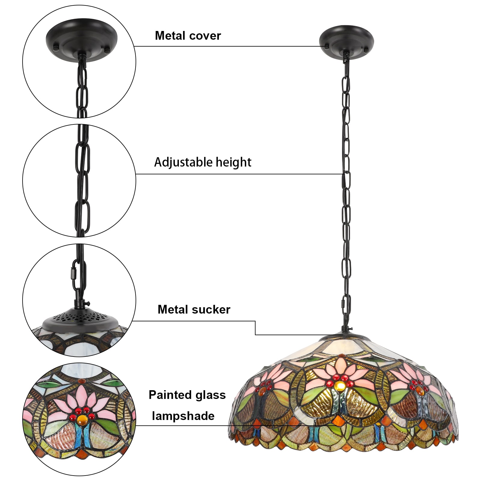 Oukaning HG-HCXLST-4357 Pendant-Lights - View #6