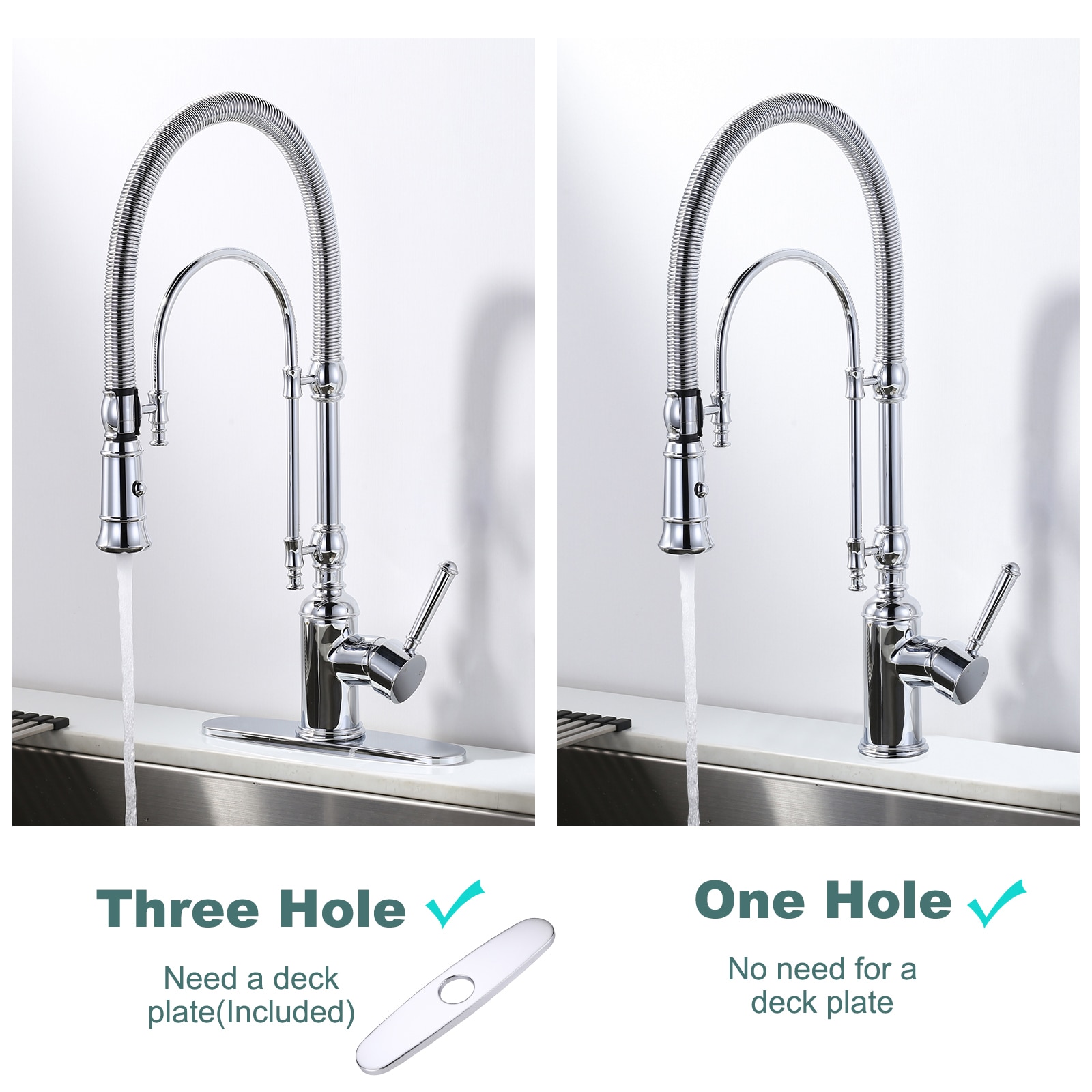 WOWOW KB122009C-LW Kitchen-Faucets - View #6