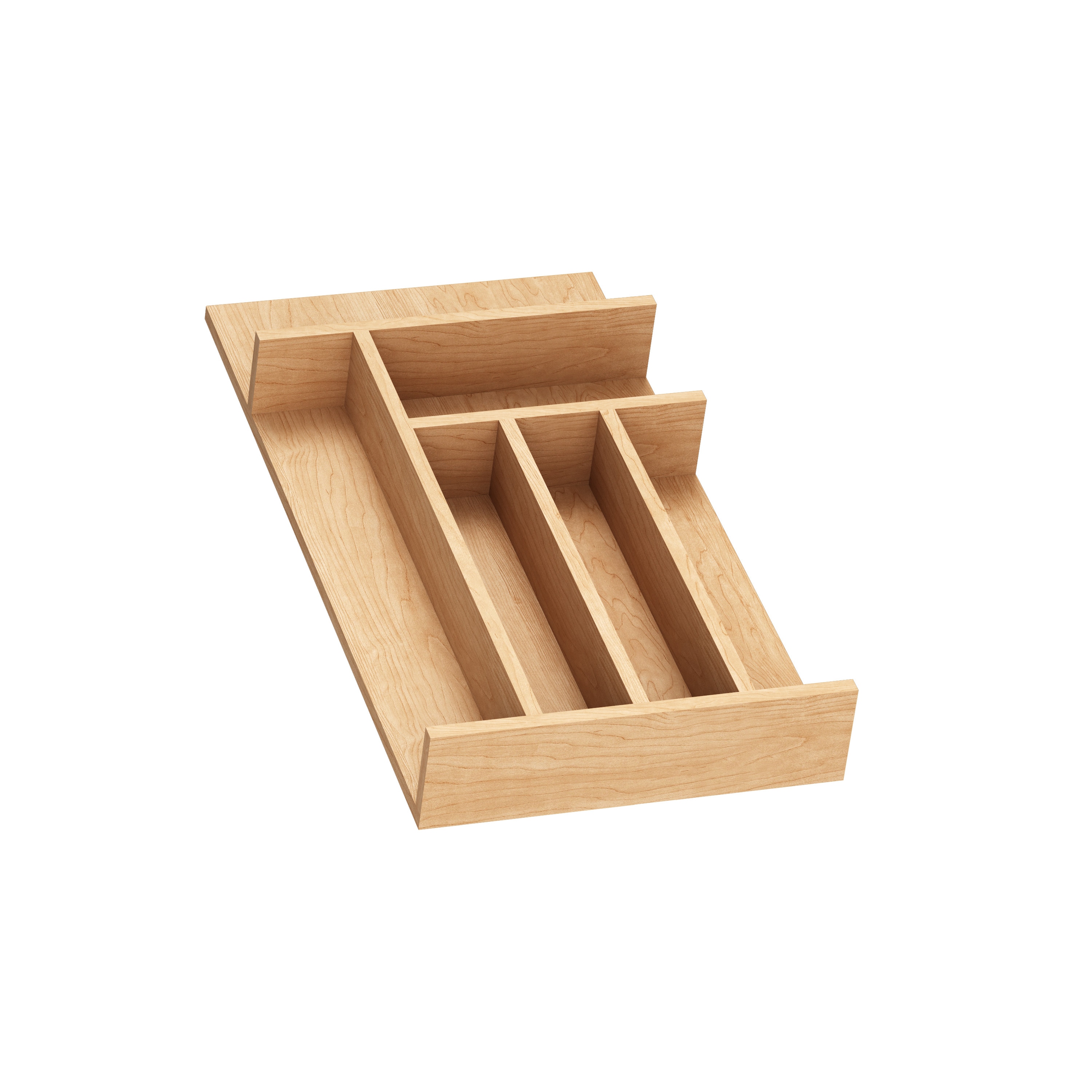 Diamond Express 300 CIW15 19.5-Inches x 10.25-Inches Brown Maple Wood Drawer Organizer