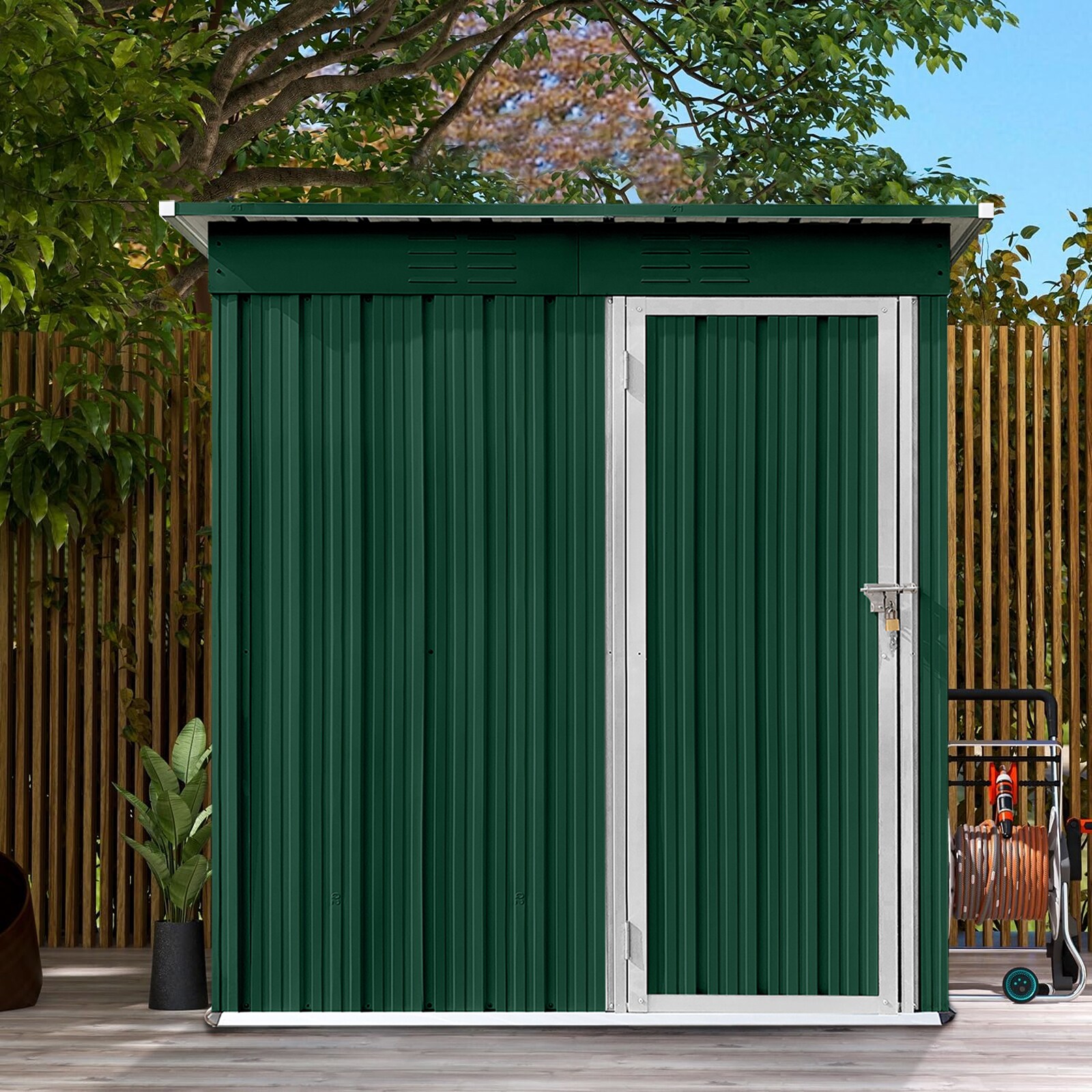 Flynama V-112696 Metal-Storage-Buildings-Sheds - View #5