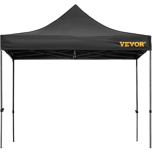 VEVOR Pop Up Canopy Tent, 10 x 10 ft, Outdoor Patio Gazebo Tent with Removable Sidewalls and Wheeled Bag, UV Resistant Waterproof Instant Gazebo