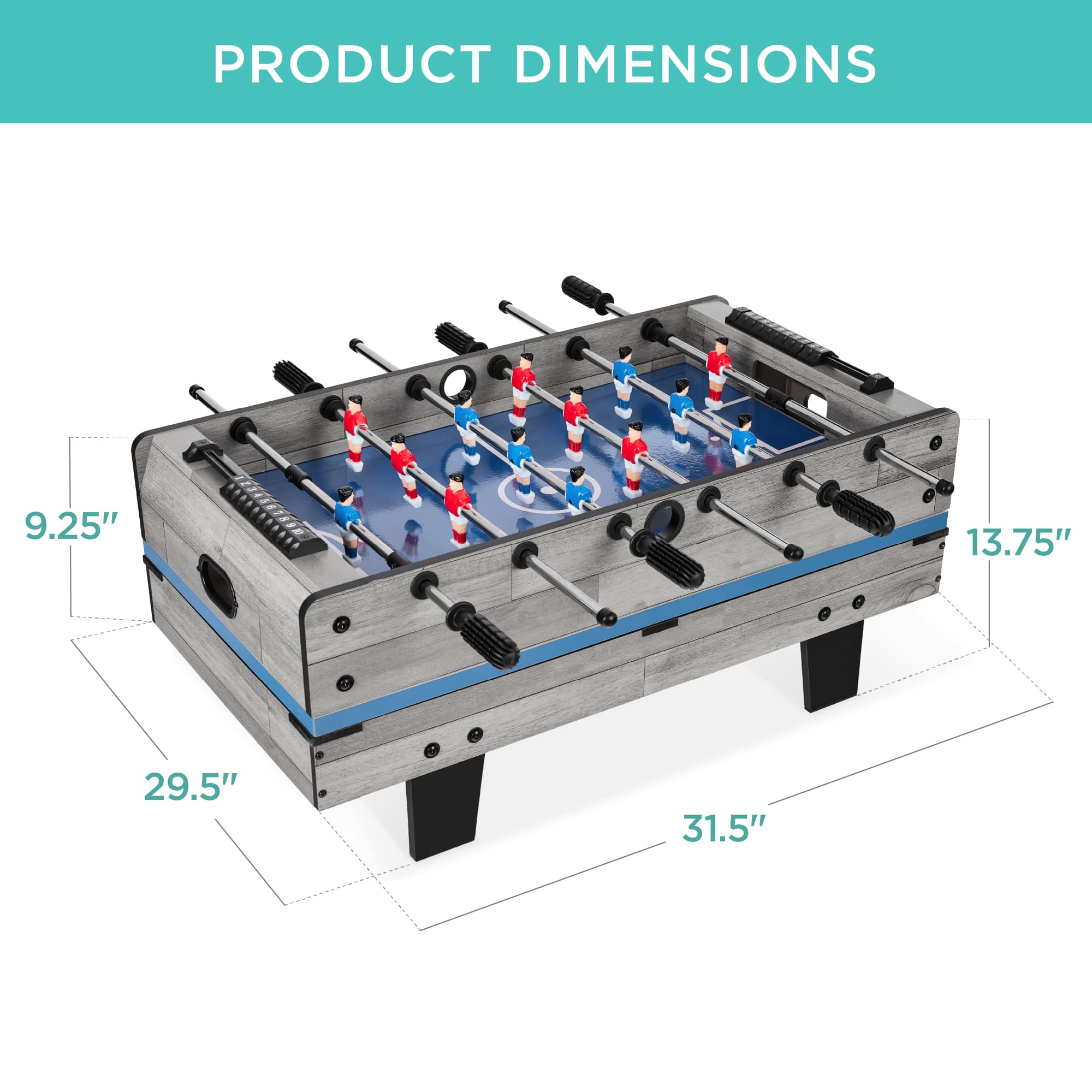 Best Choice Products SKY8143 Multi-Game-Tables - View #6