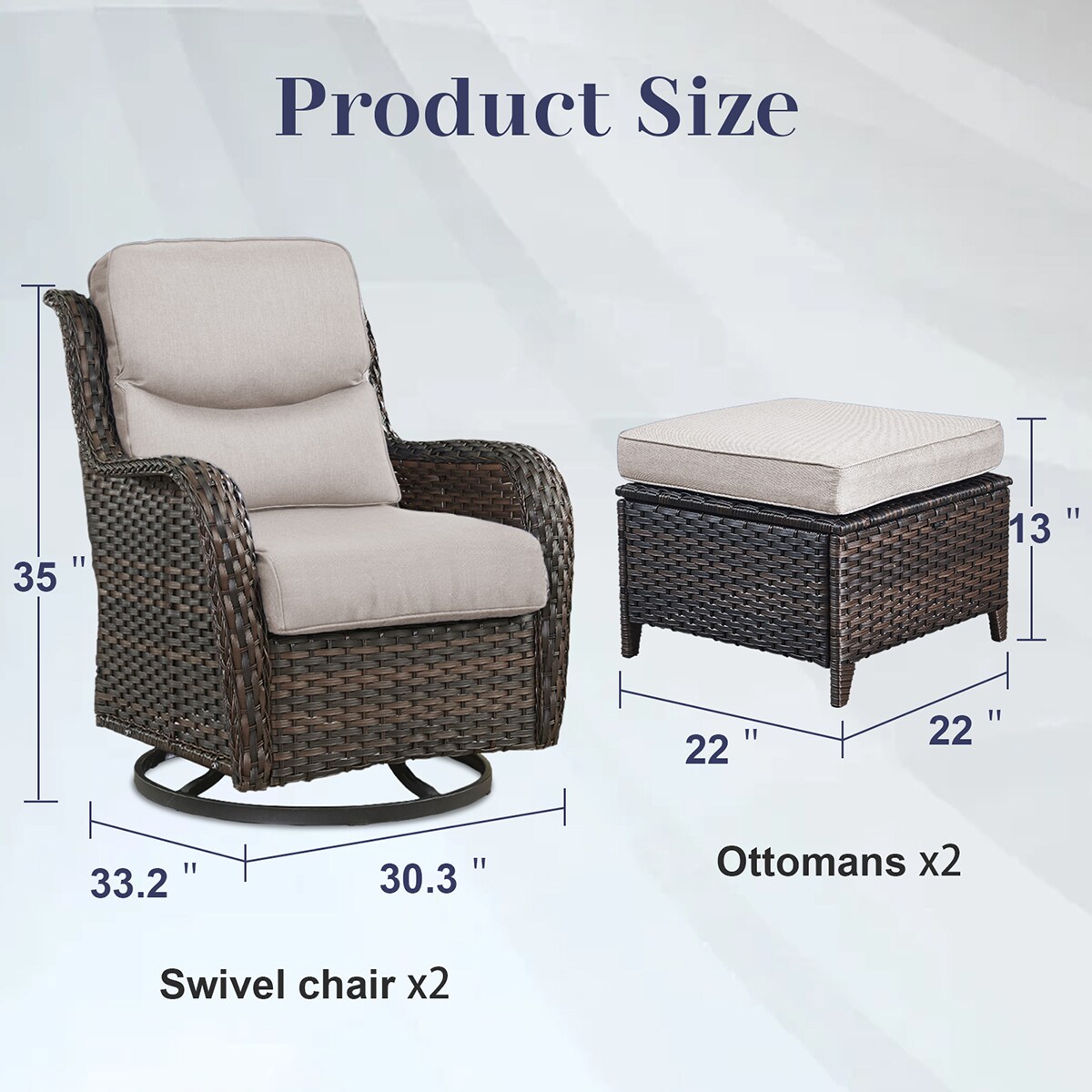 Rilyson FS023XL014-2 Patio-Chairs - View #5