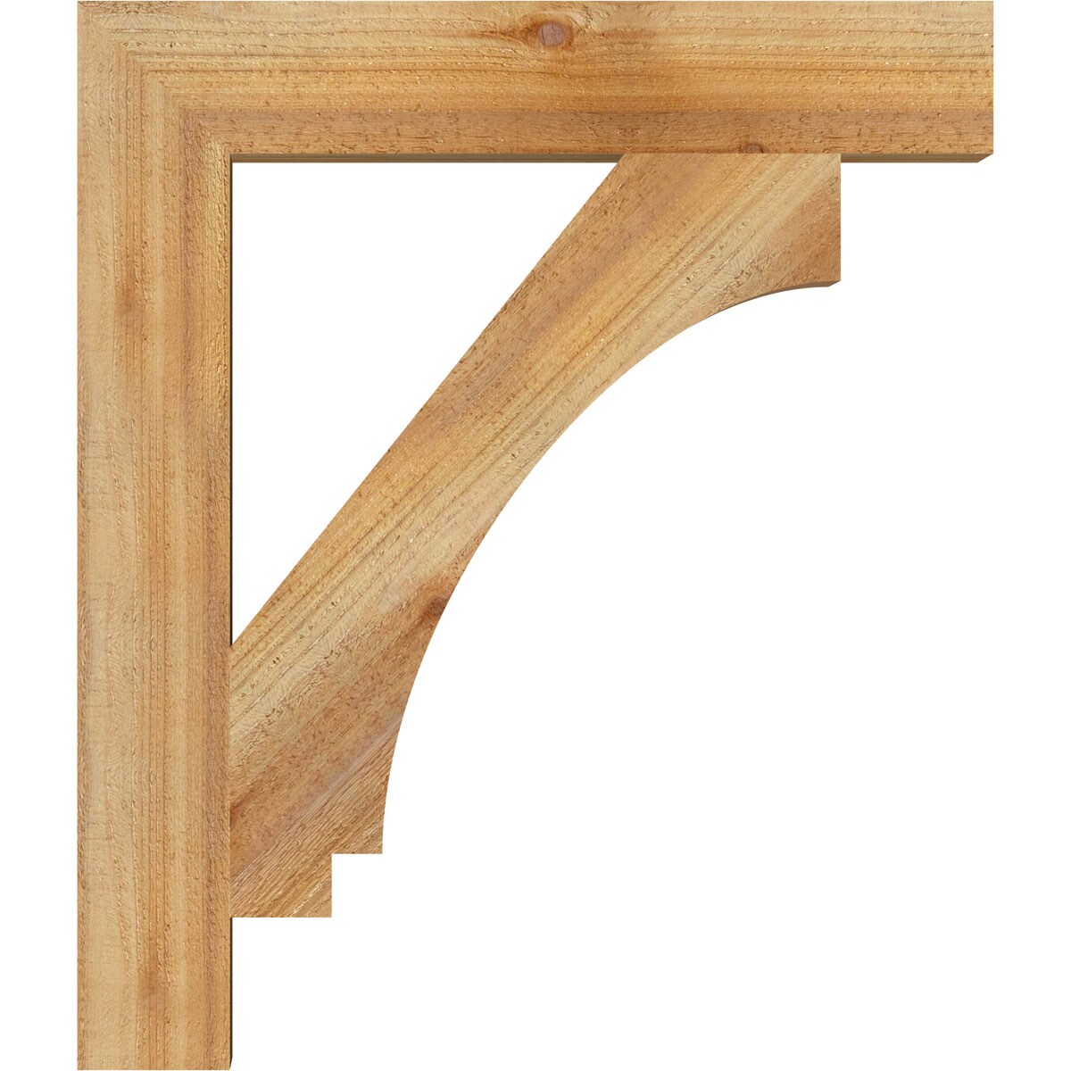 Ekena Millwork BKT04X24X28IMP05RWR Exterior-Brackets-Braces - View #3