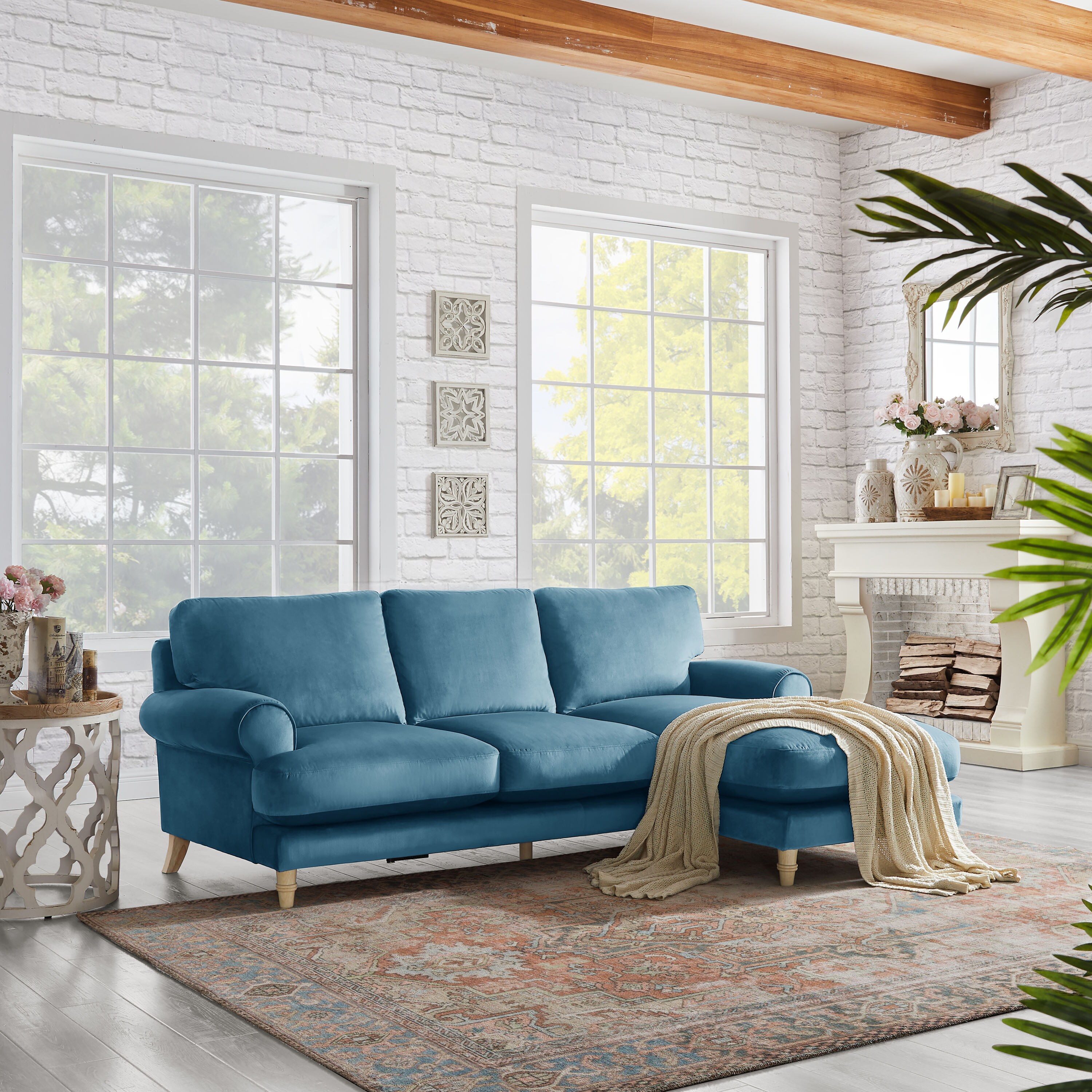 Rustic Manor SRS283-02TL-LS Sofas-Loveseats - View #6