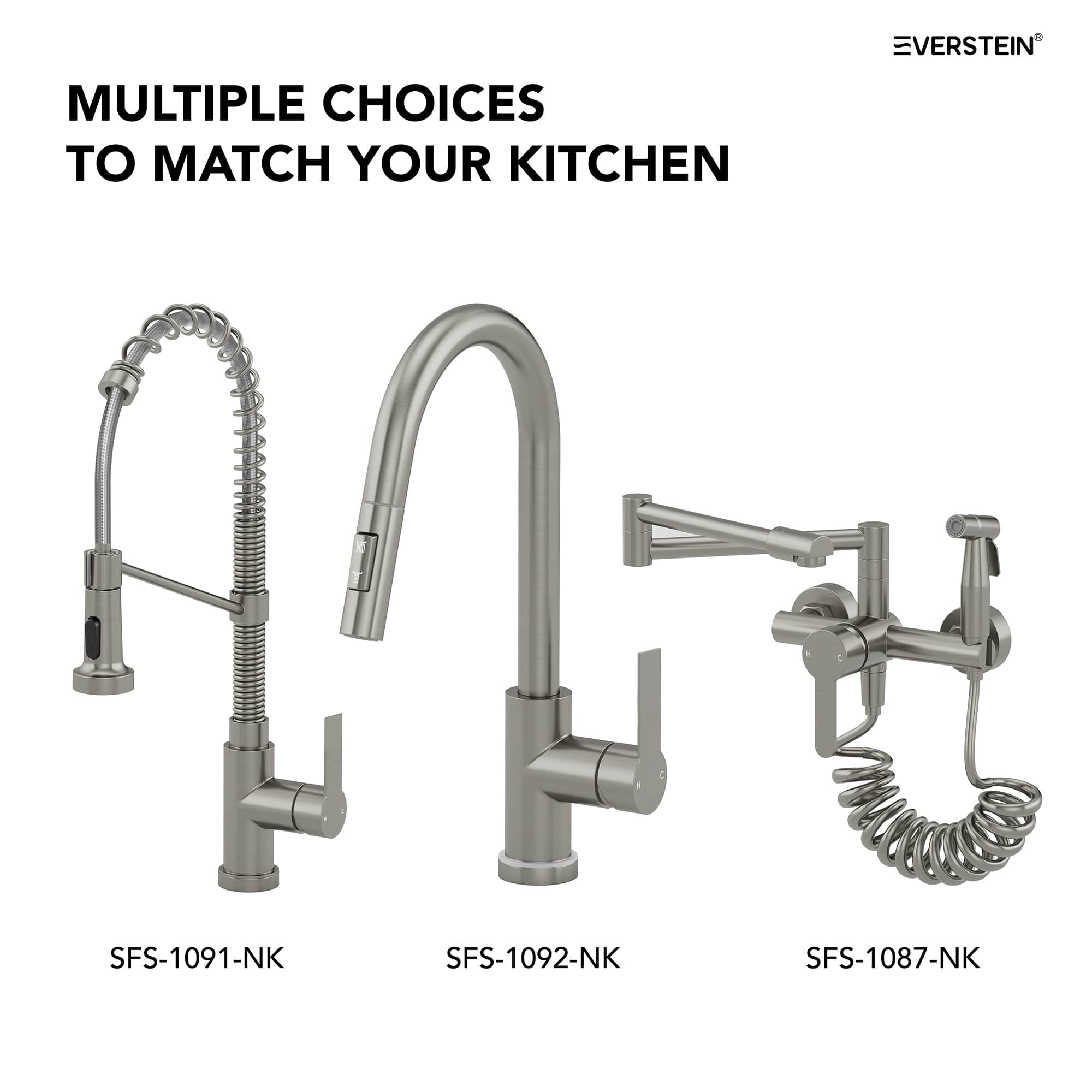 EVERSTEIN SFS-1092-NK Kitchen-Faucets - View #11