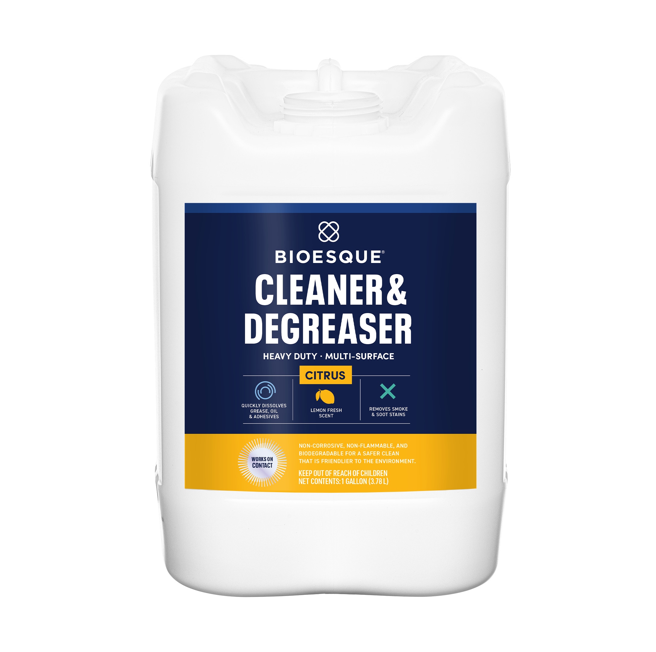 Bioesque Solutions BCCD-5GAL Citrus Cleaner 5 Gallons Degreaser
