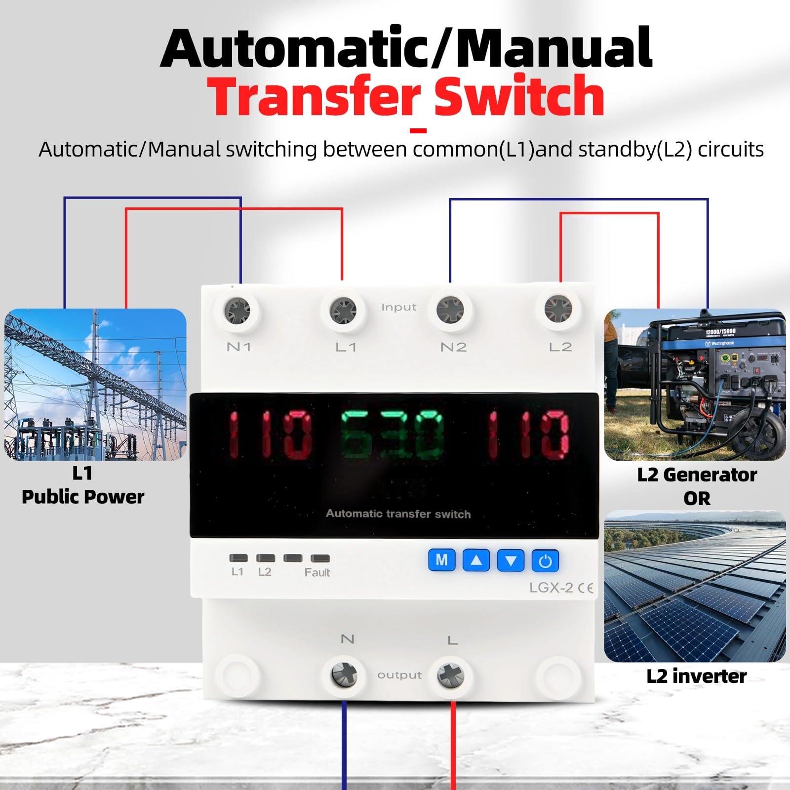 AOIZGMY LAZ0825Z0459 Transfer-Switch-Kit - View #2