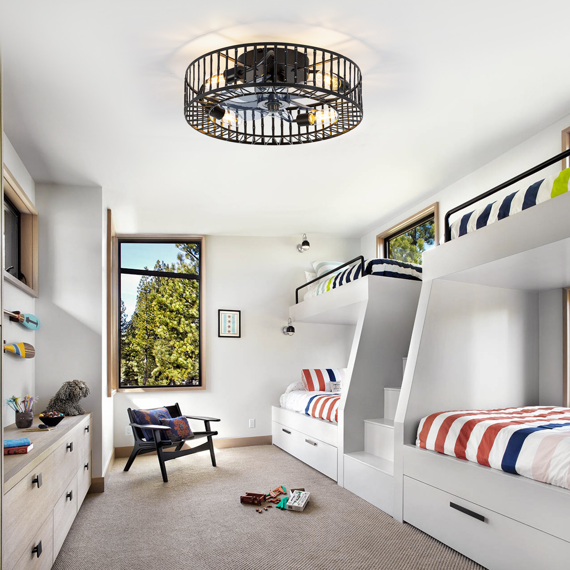 Breezary 33039-BK Ceiling-Fans - View #7