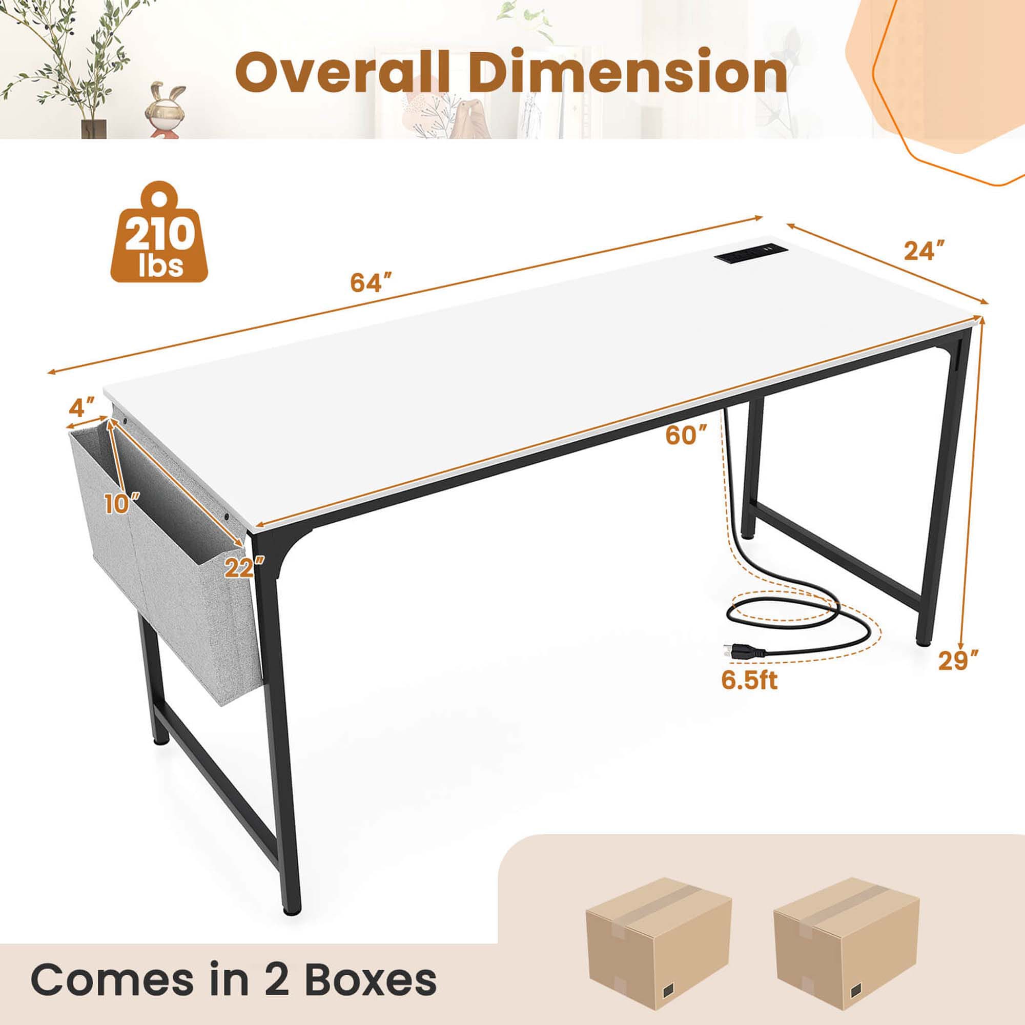 Costway HCST02057 desks - View #2