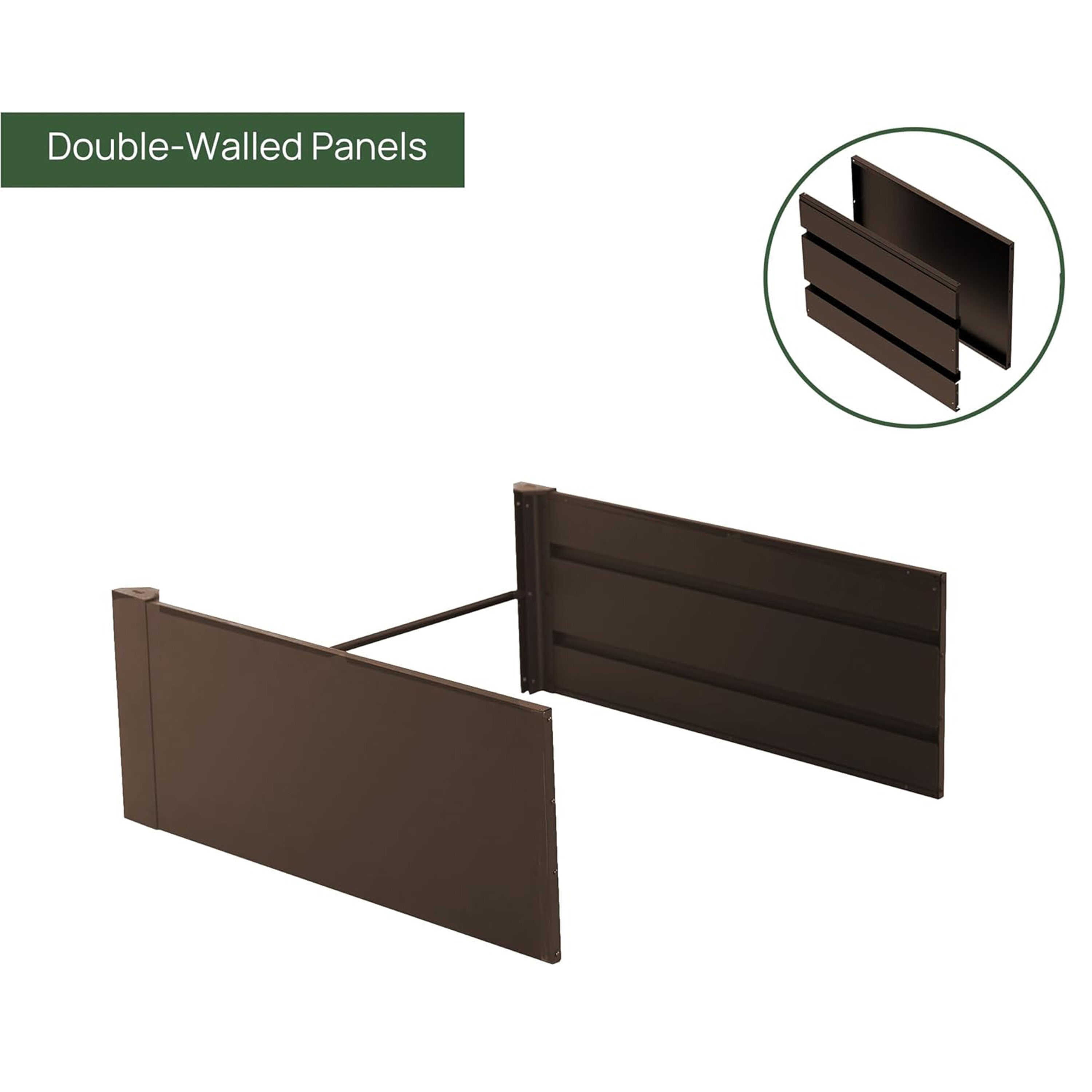 Vego Garden VBM2783BR Raised-Garden-Beds - View #4