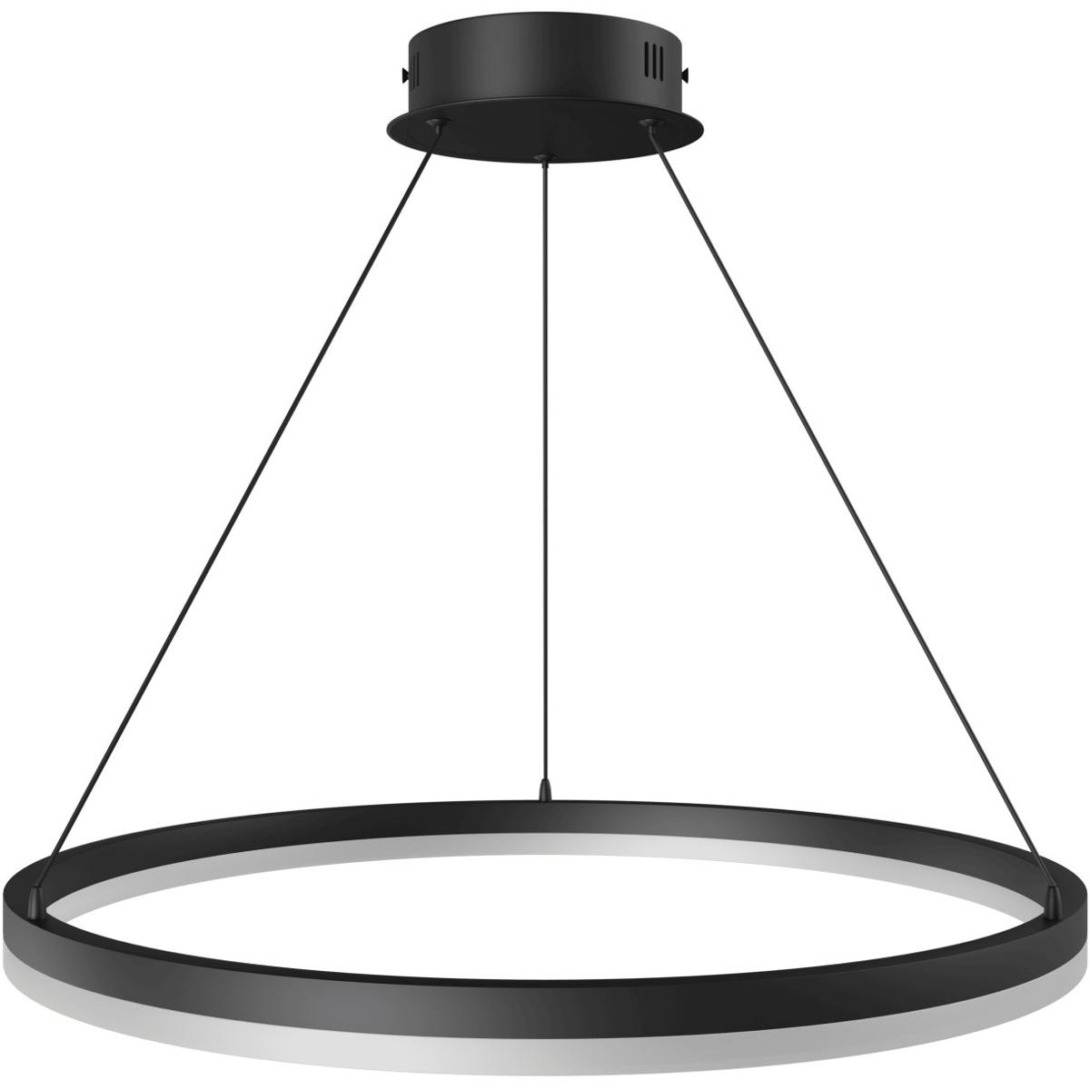 Avenue Lighting 1795777 HF5027-BK Circa LED 24 inch Black Pendant Ceiling Light