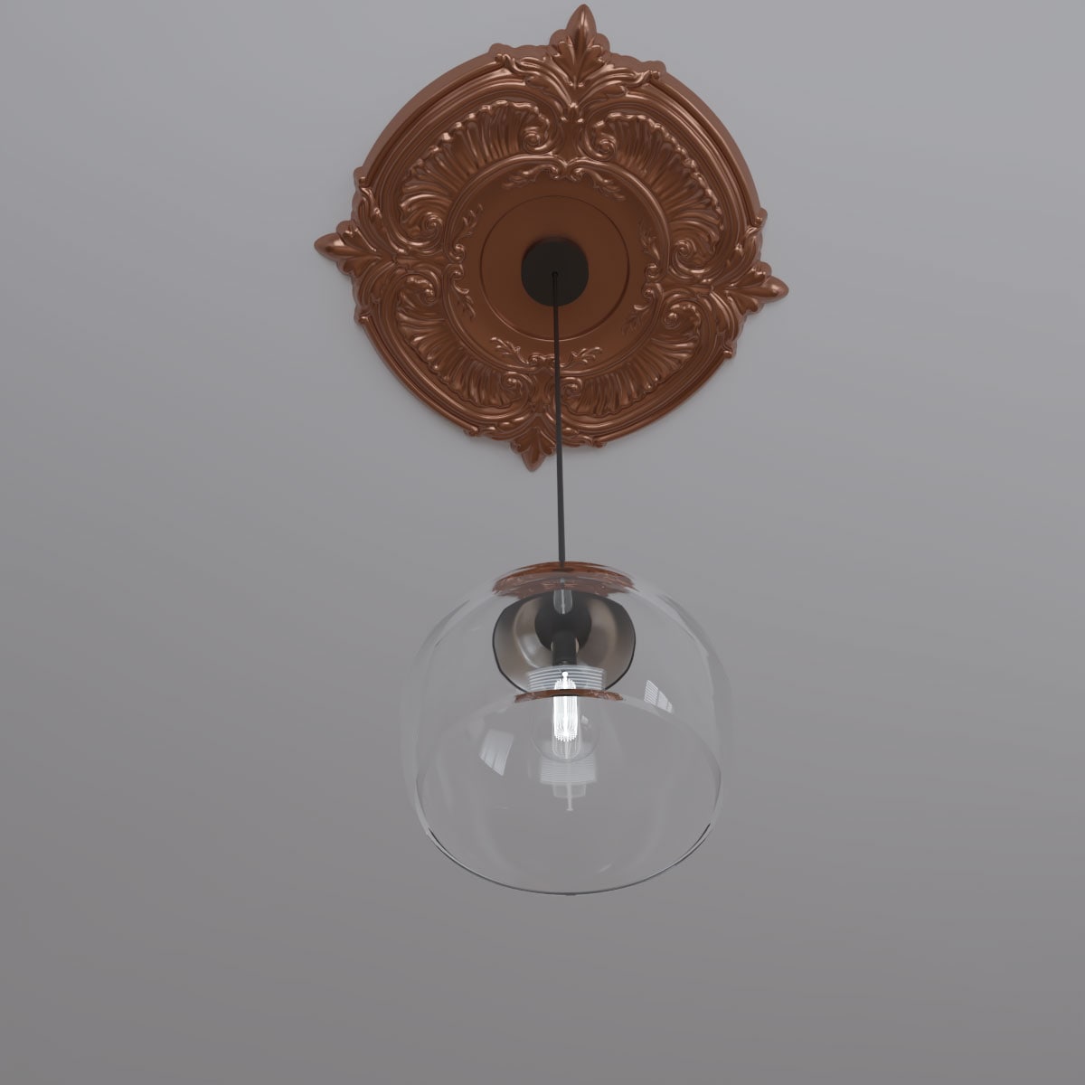 Ekena Millwork CMP22ATBCO Ceiling-Medallions - View #7