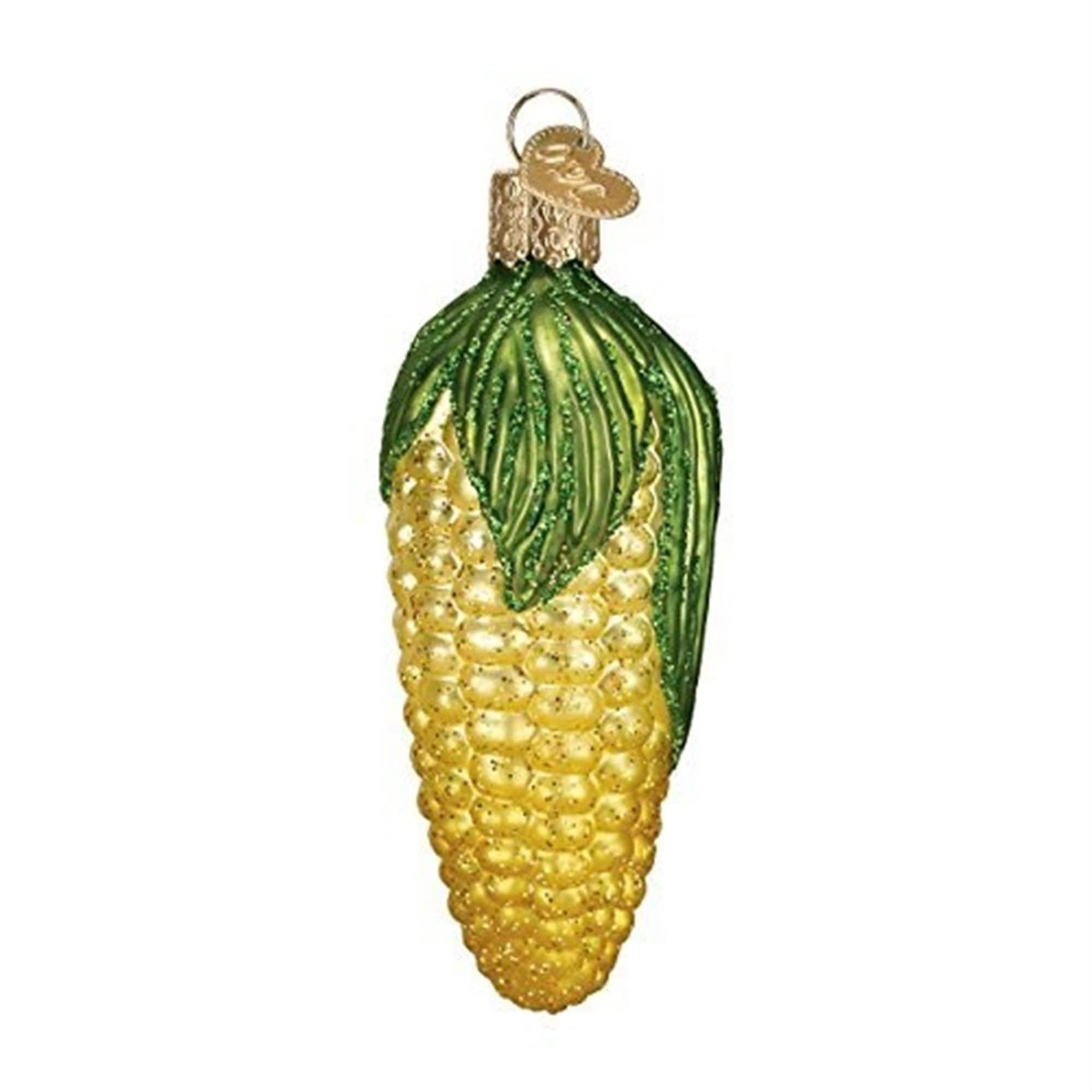 Old World Christmas Glass Blown Ornament - Ear Of Corn
