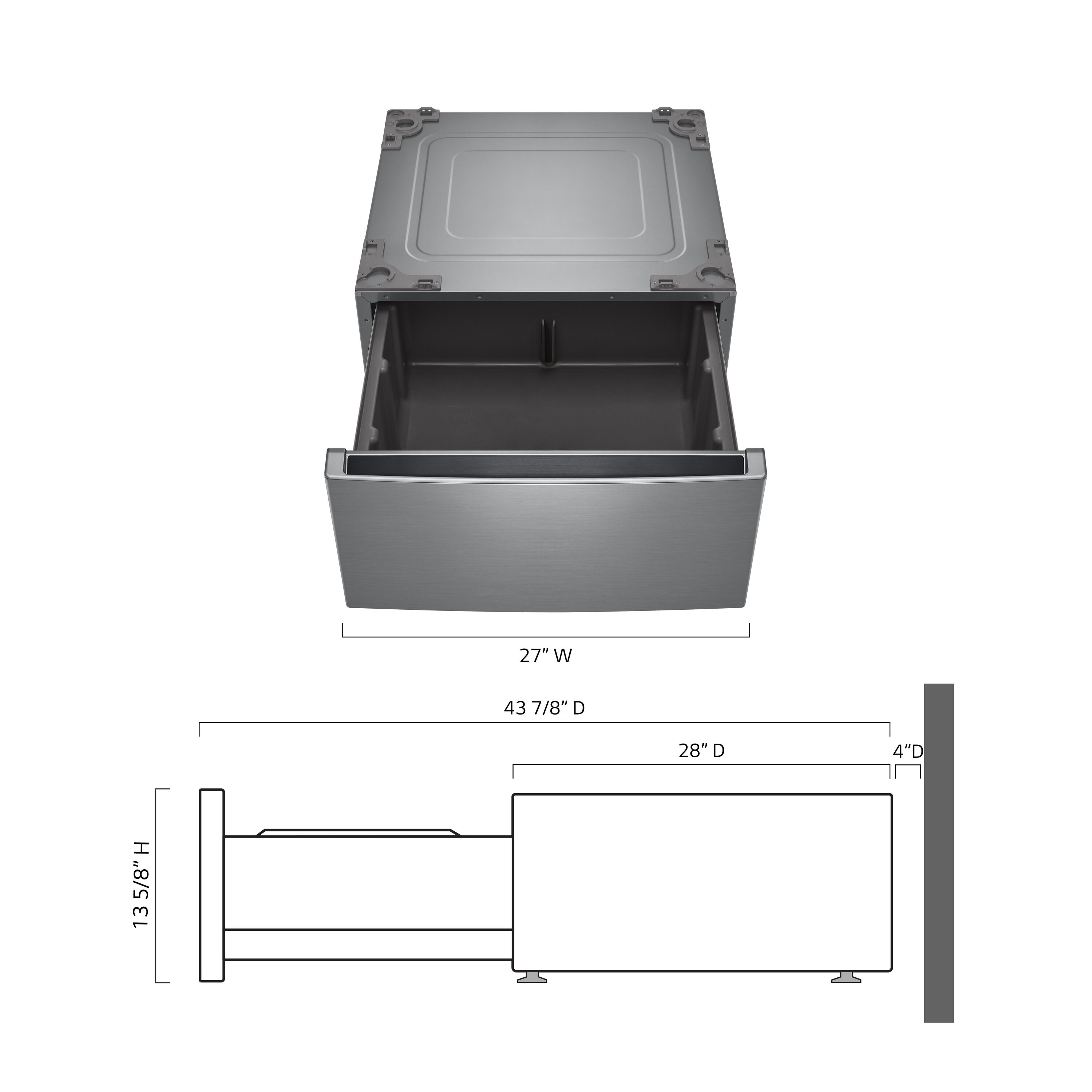 LG WDP6V Laundry-Pedestals - View #5