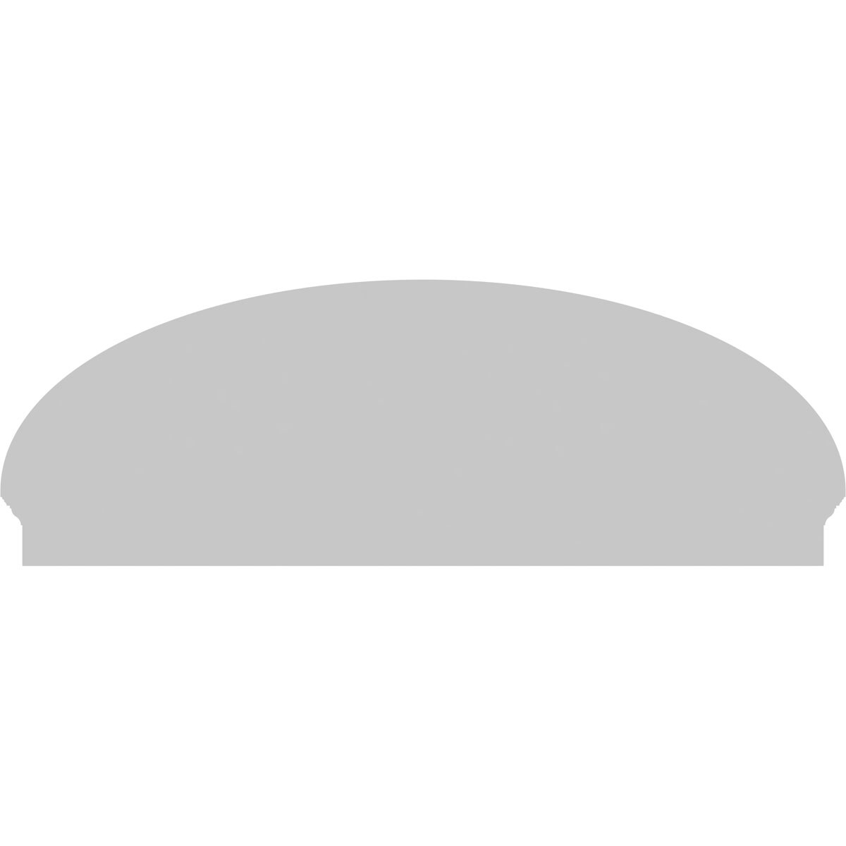 Ekena Millwork PEDPC064X230ELL04 Exterior-Window-Trim - View #5