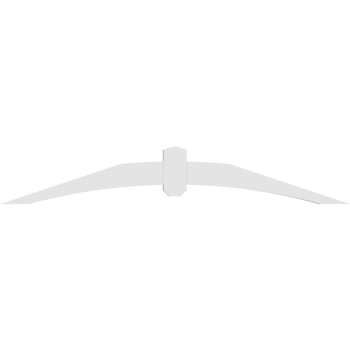 Ekena Millwork GBP060X10X0204ARC00 Exterior-Brackets-Braces - View #4