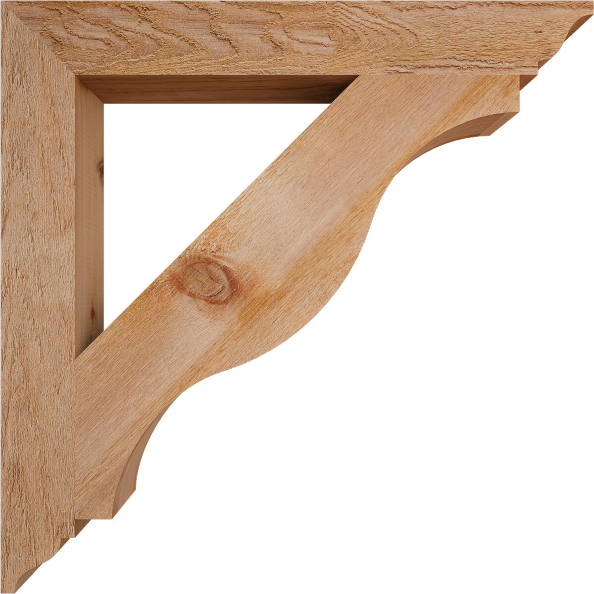 Ekena Millwork BKT04X32X32FST01RWR Exterior-Brackets-Braces - View #3