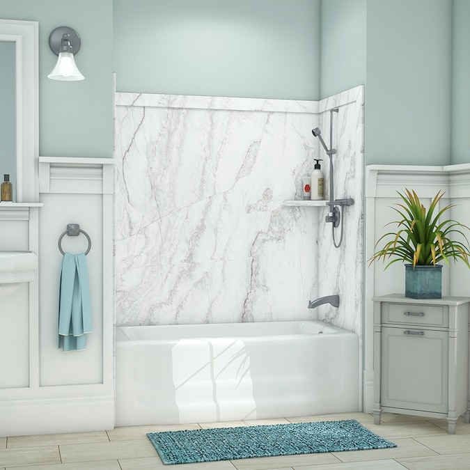 Acrylic Bathtub Walls Surrounds At, Acrylic Shower Surround Ideas