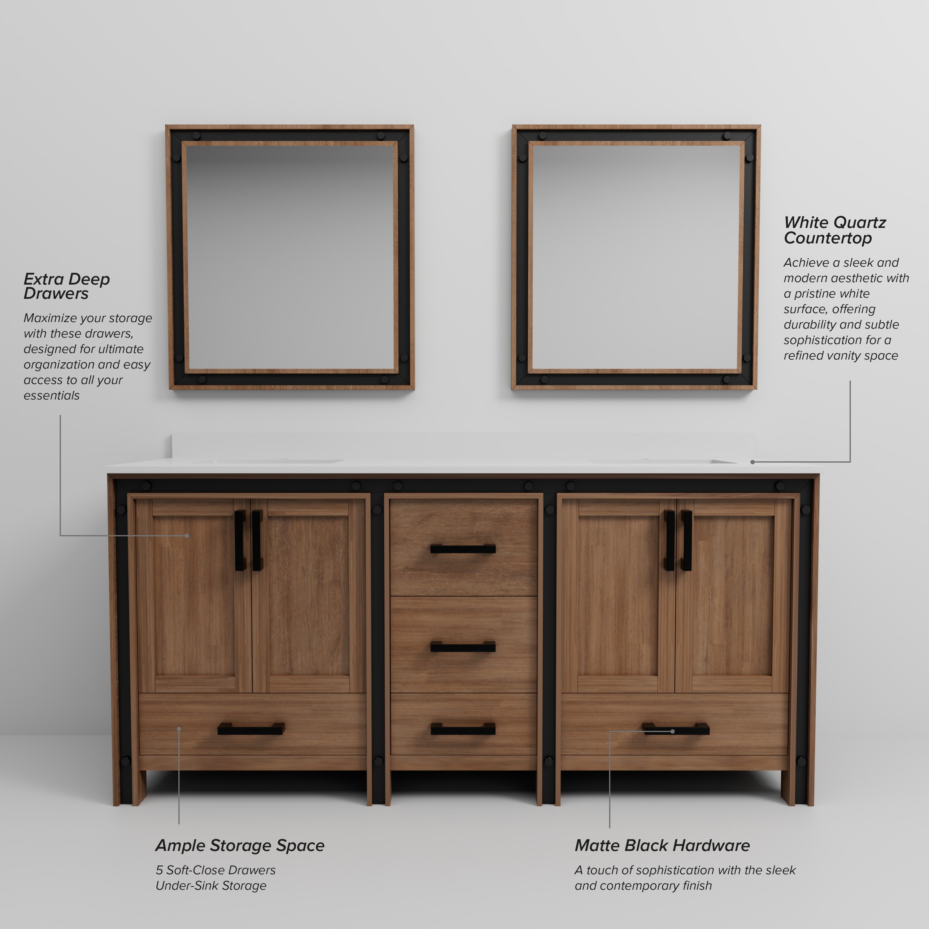 Lexora LVZV72DN200 Bath-Vanity-Combo - View #7