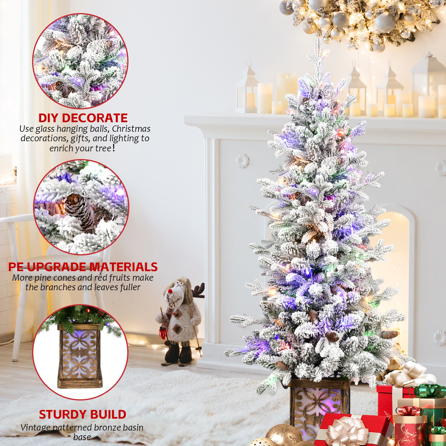 LIVIZA LMCT-PP341218 Artificial-Christmas-Trees - View #4