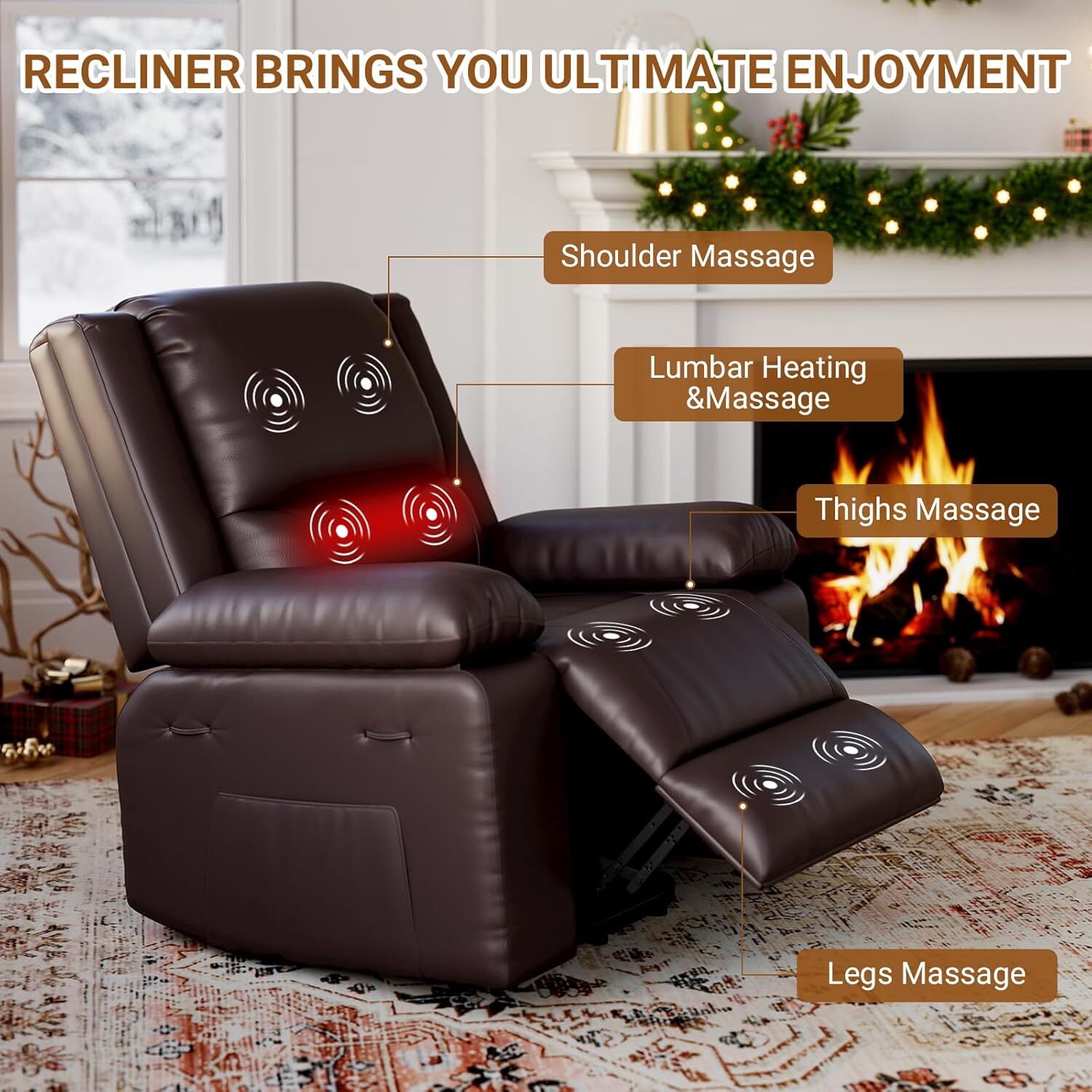 Der Rose LMXPHO-334G-09113BSS recliners - View #4