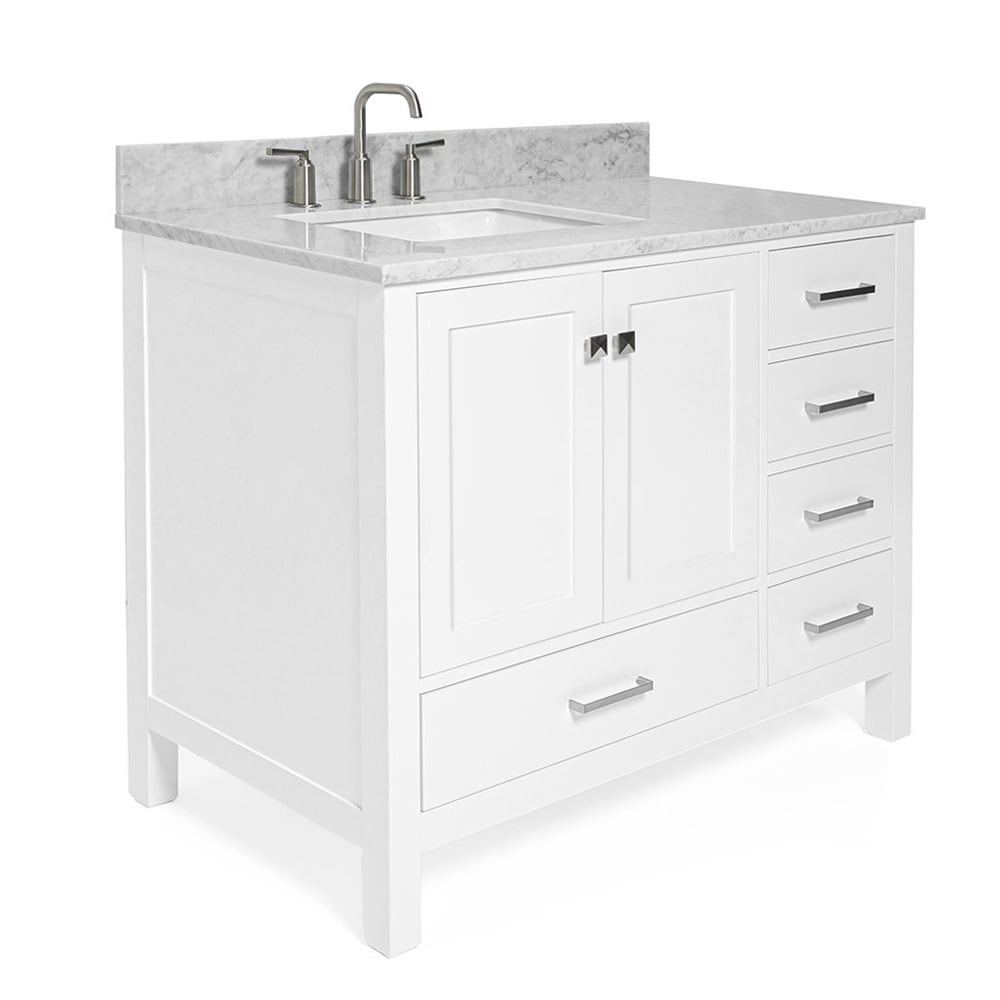ARIEL A043SLCW2RVOWHT Bath-Vanity-Combo - View #3