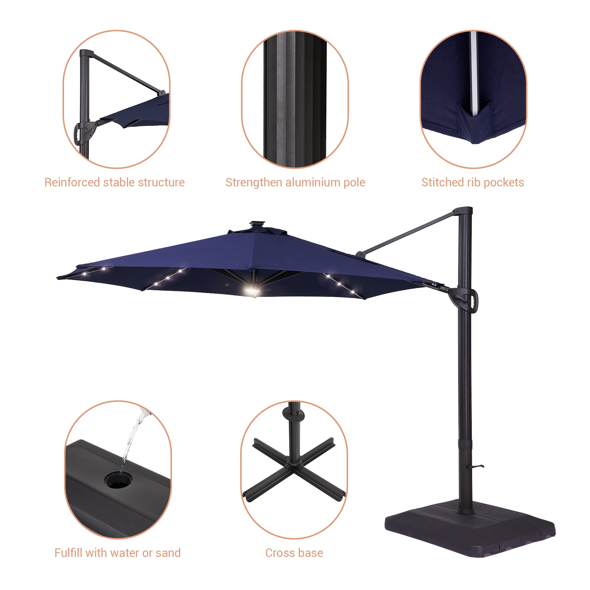 ACEGOSES LW-HCT-TJ23BL Umbrellas-2 - View #4