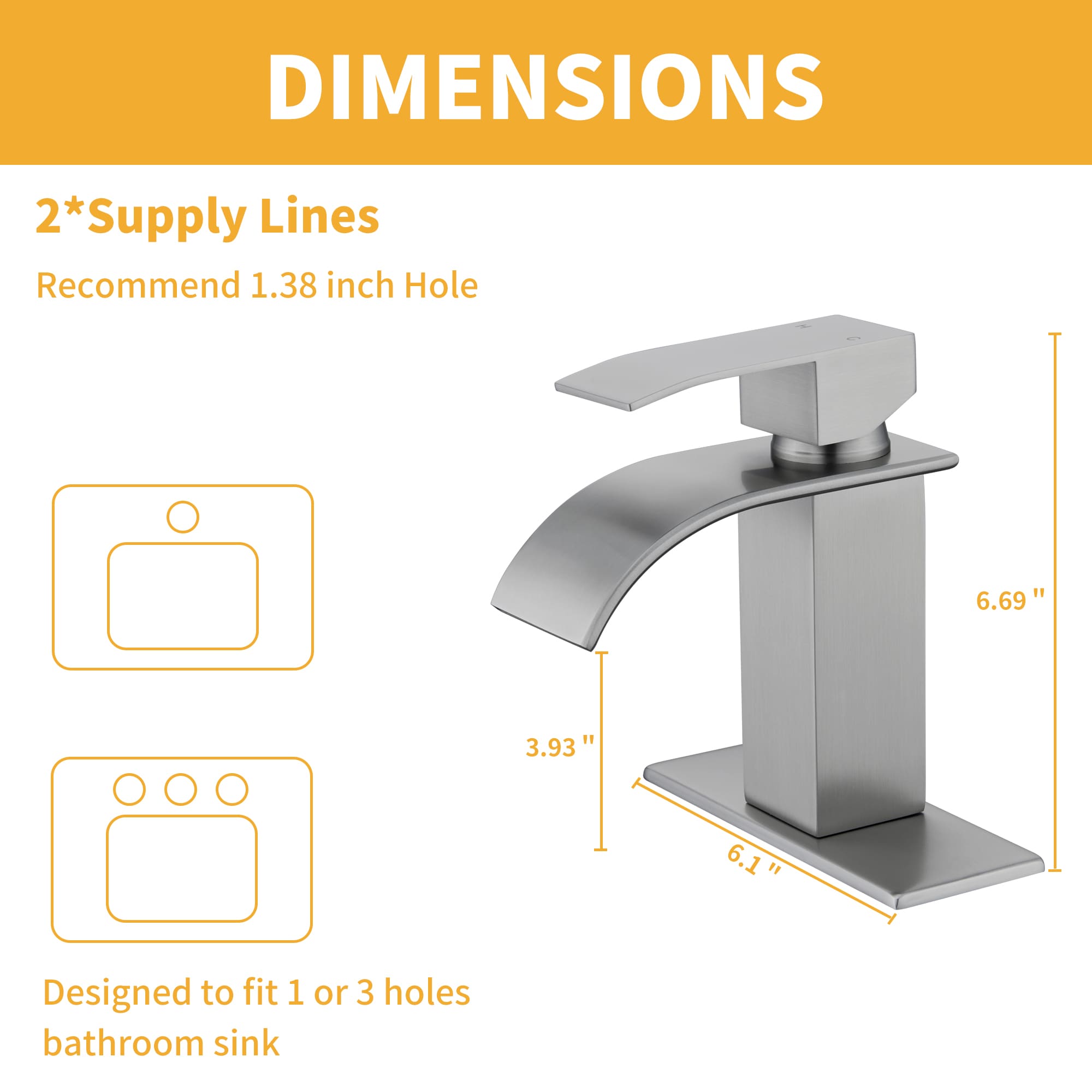 CASAINC KCLT0007-MB Lavatory-Faucets - View #6