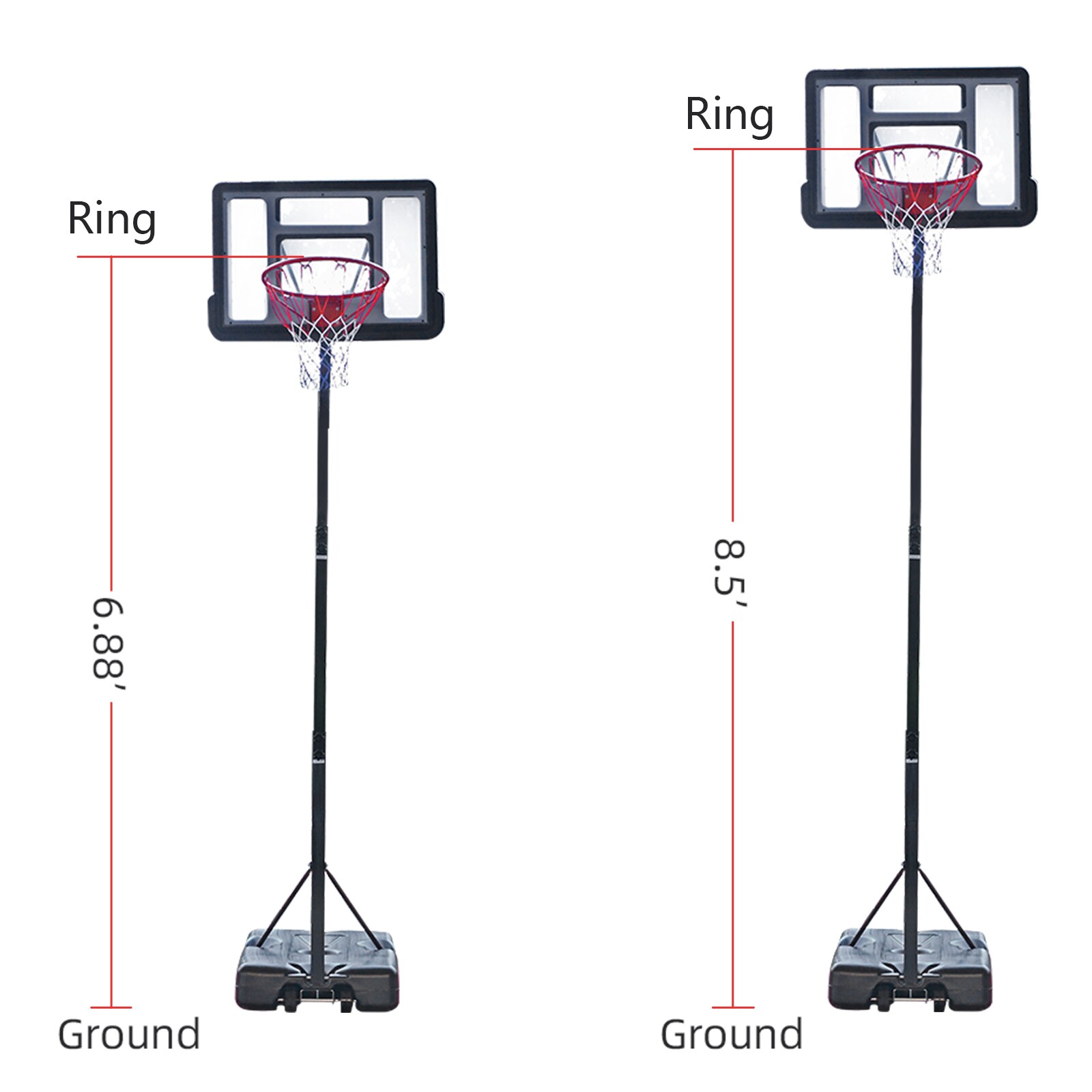 Winado 596584724574 Basketball-System - View #6