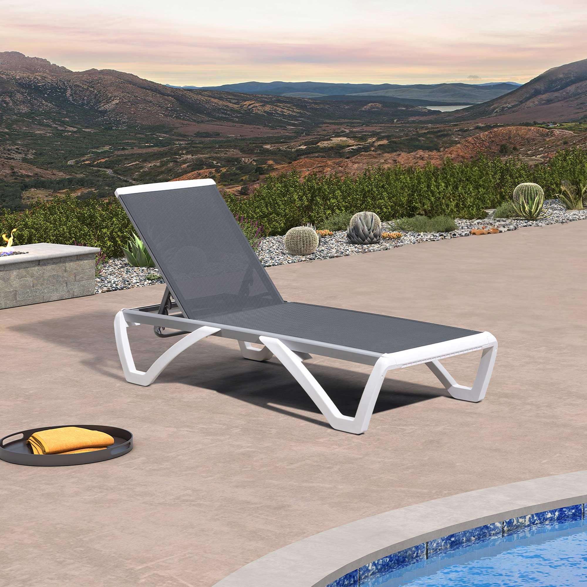 PURPLE LEAF LS04-ZW-ZB-RB Patio-Chairs - View #2