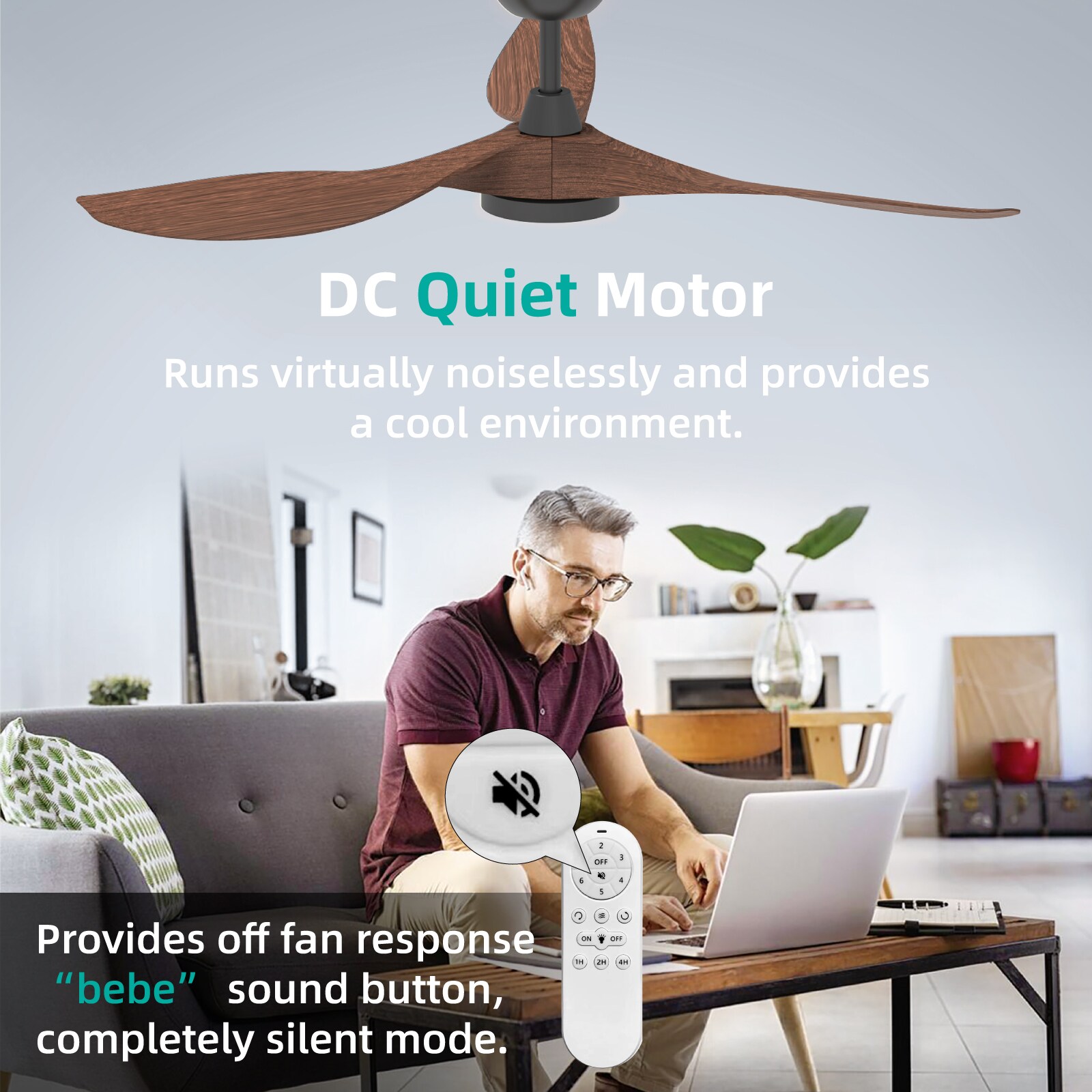 TALOYA TLY-RT-BW-D52 Ceiling-Fans - View #6