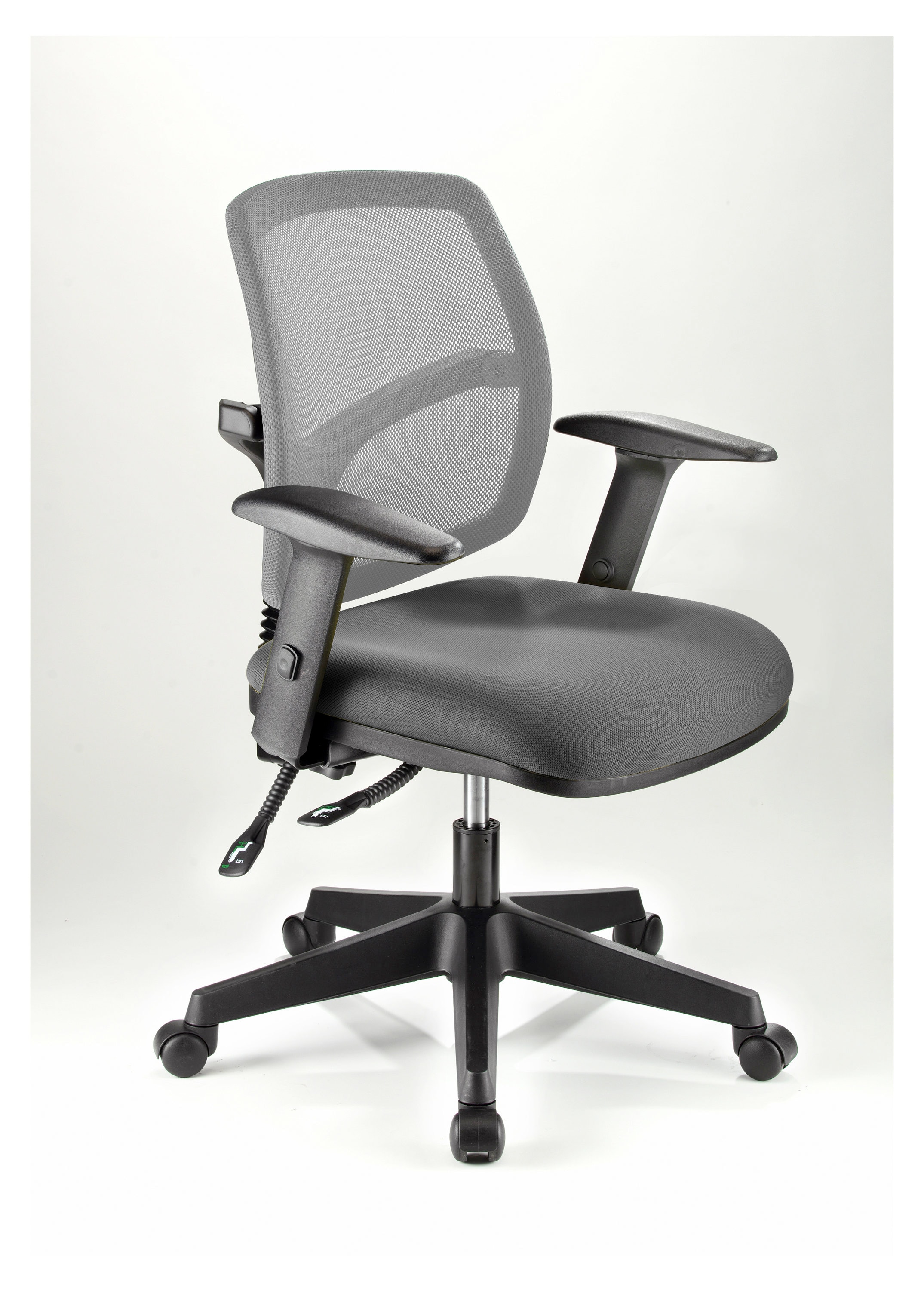 Grade 2 Fabric Memory Foam Seat & Mesh Back YES Series Office Chair