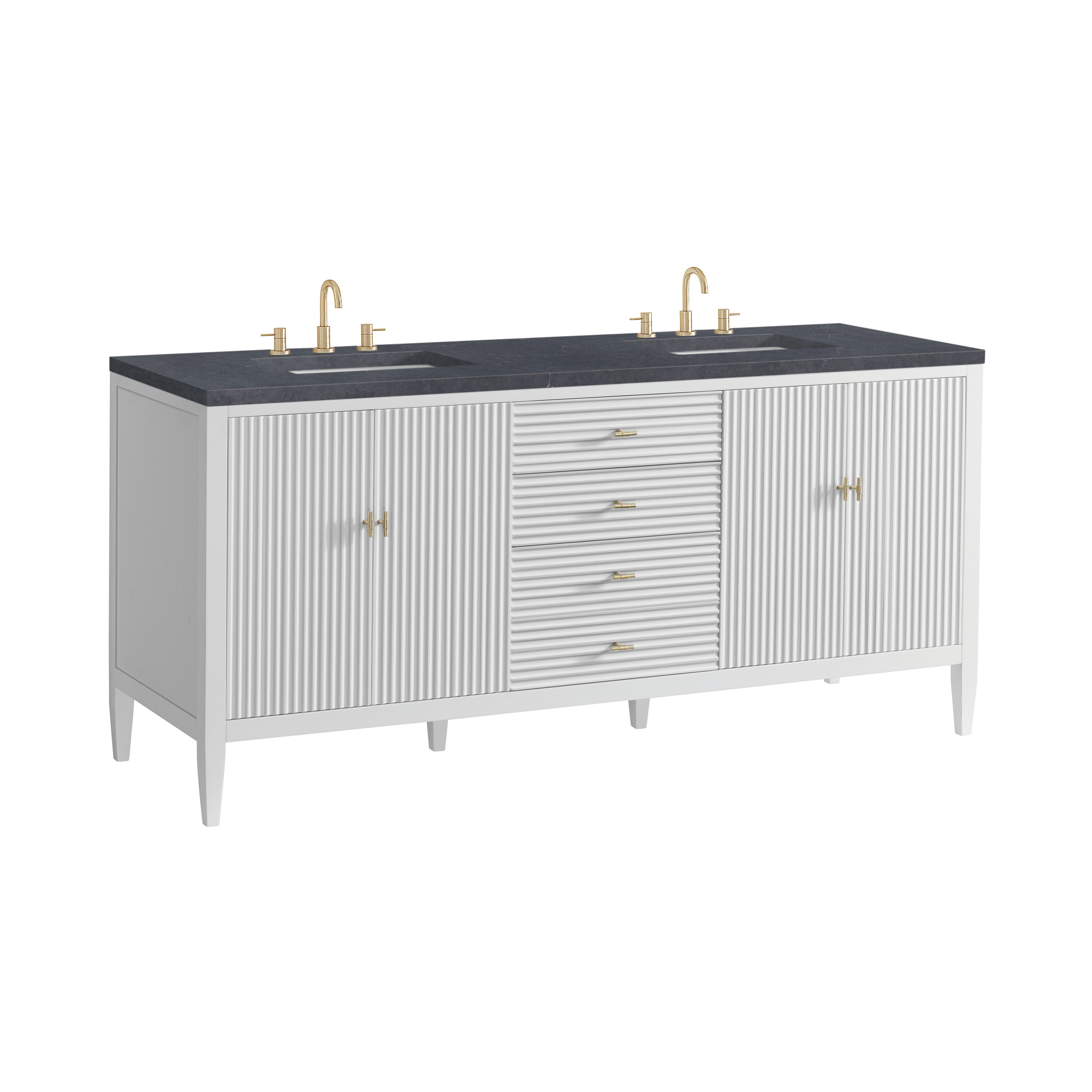 James Martin Vanities 485-V72-BW-3CSP Bath-Vanity-Combo - View #6