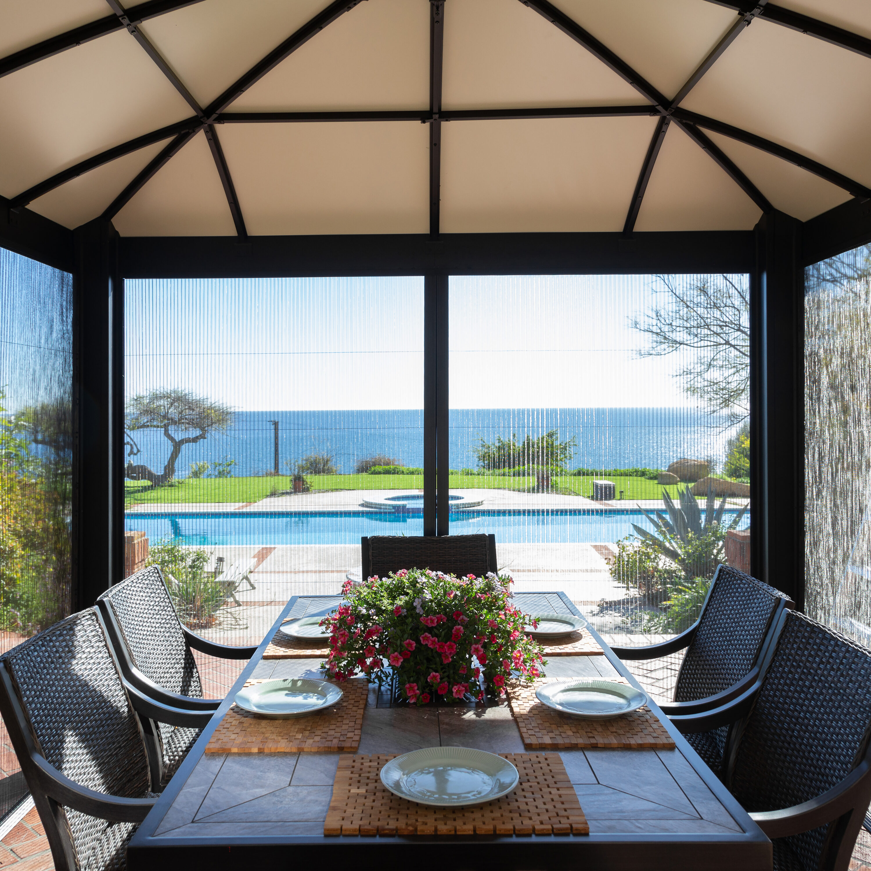 Paragon Outdoor GZ3DXLS Wood-Resin-Gazebos - View #2