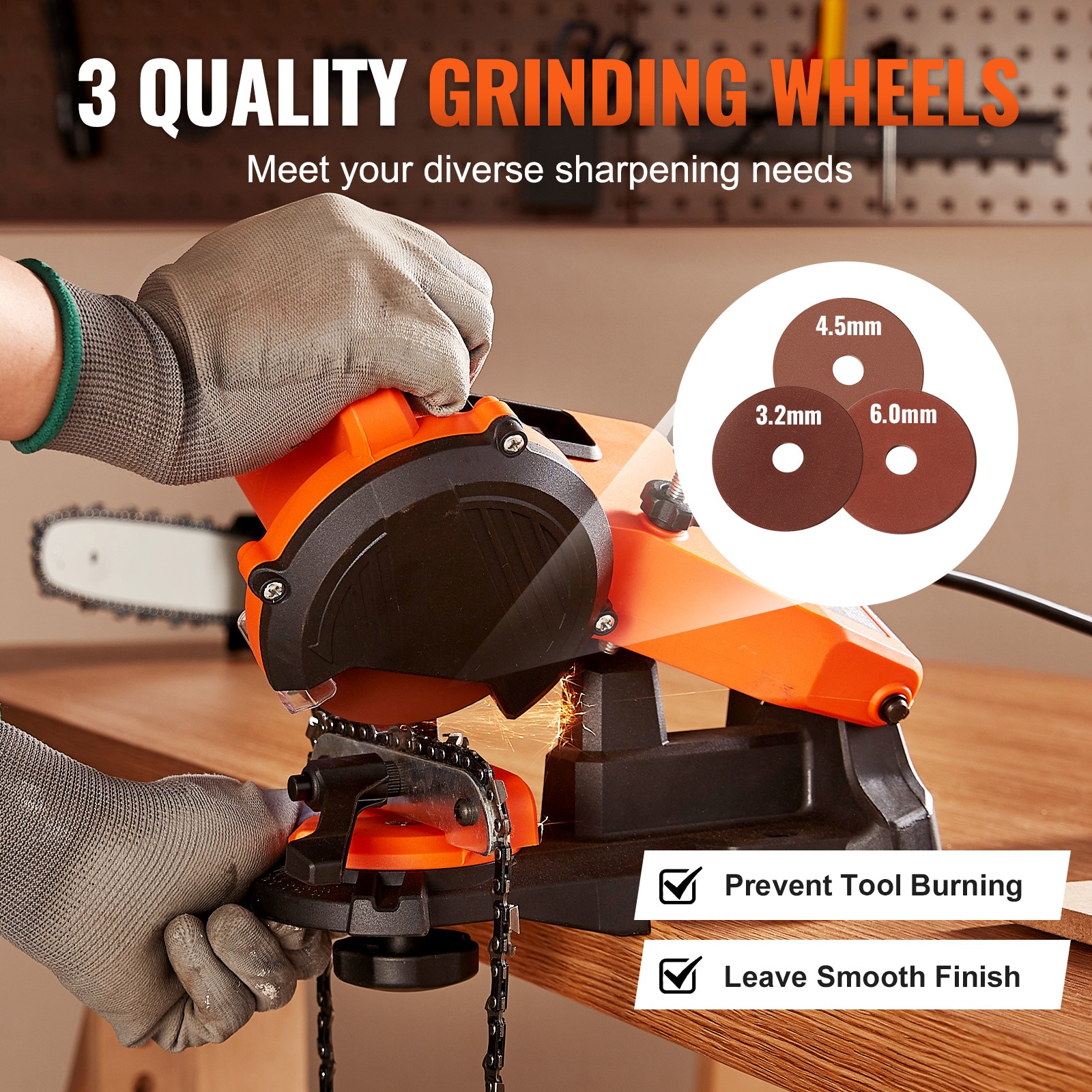 VEVOR D140W5500RPM3RMOLV1 sharpeners - View #4