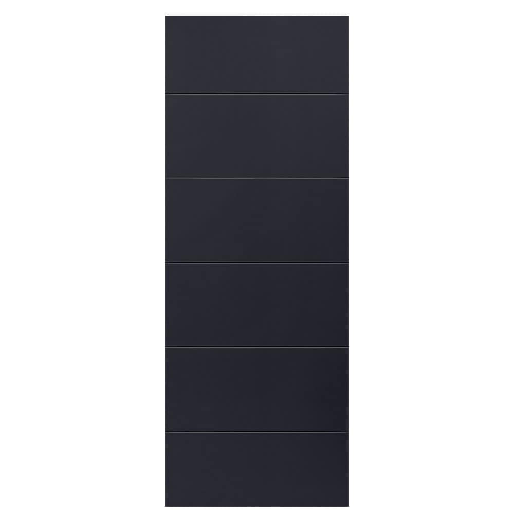 Black Melrose Slab Doors at Lowes.com